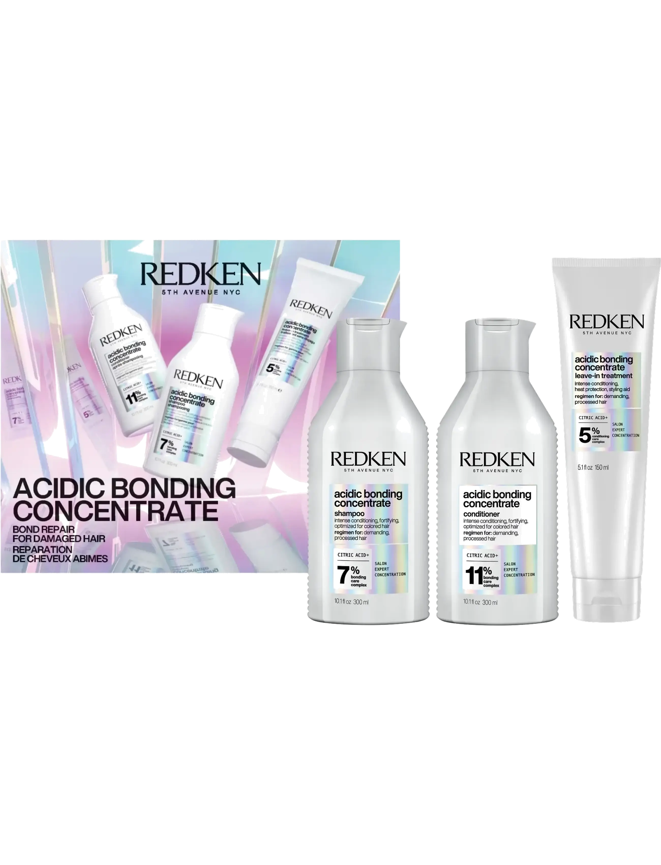Redken REDKEN HOLIDAYS ACIDIC BONDING CONCENTRATE  KIT - Gavesæt - CLEAR / undefined