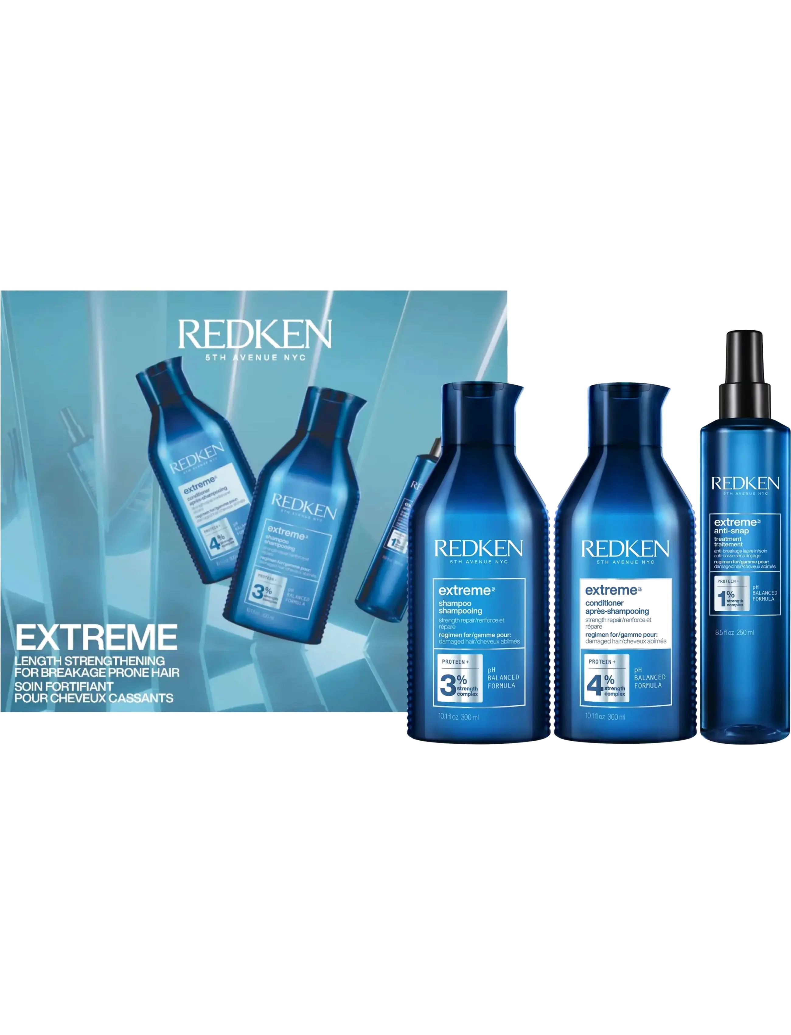 Redken REDKEN HOLIDAYS EXTREME KIT - Gavesæt - CLEAR / undefined