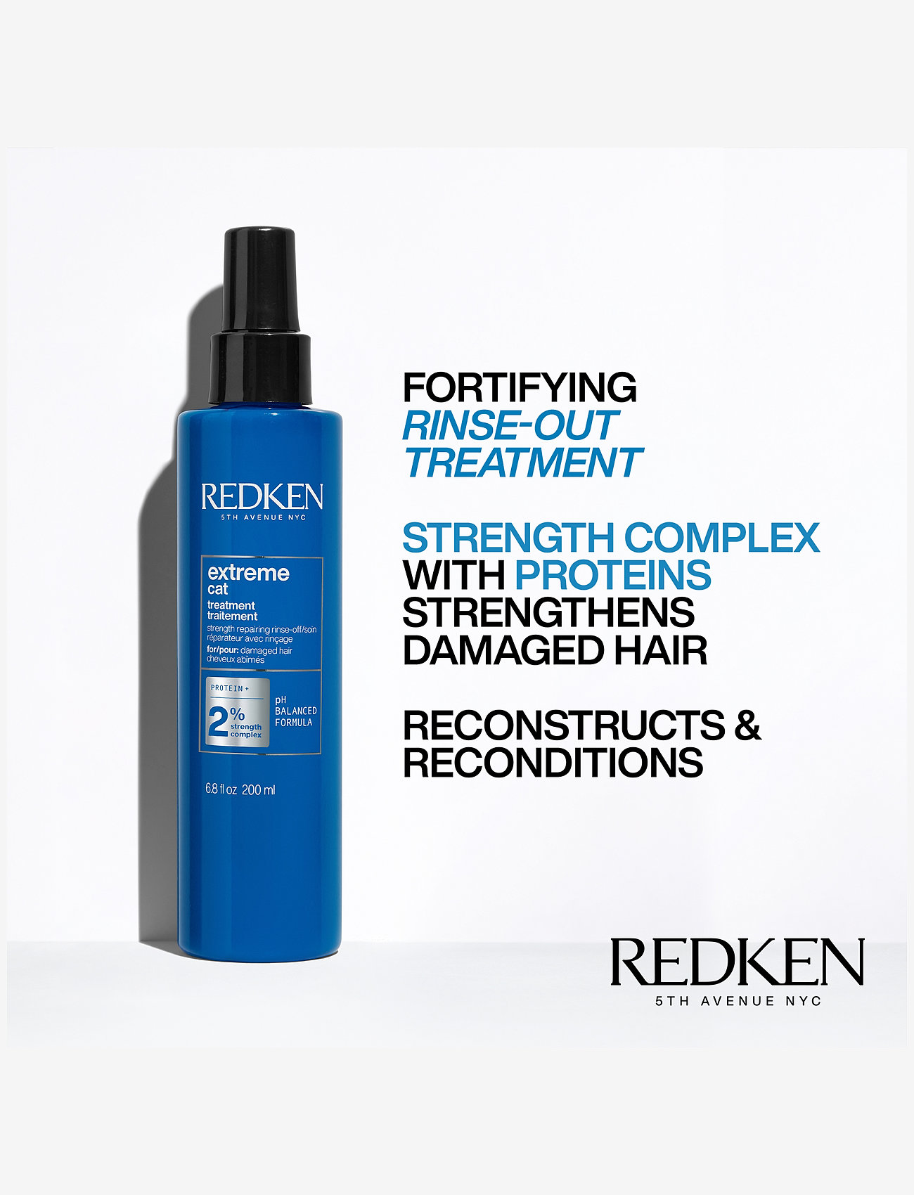 Redken - Extreme Cat Treatment Spray - hairsprays - clear - 1