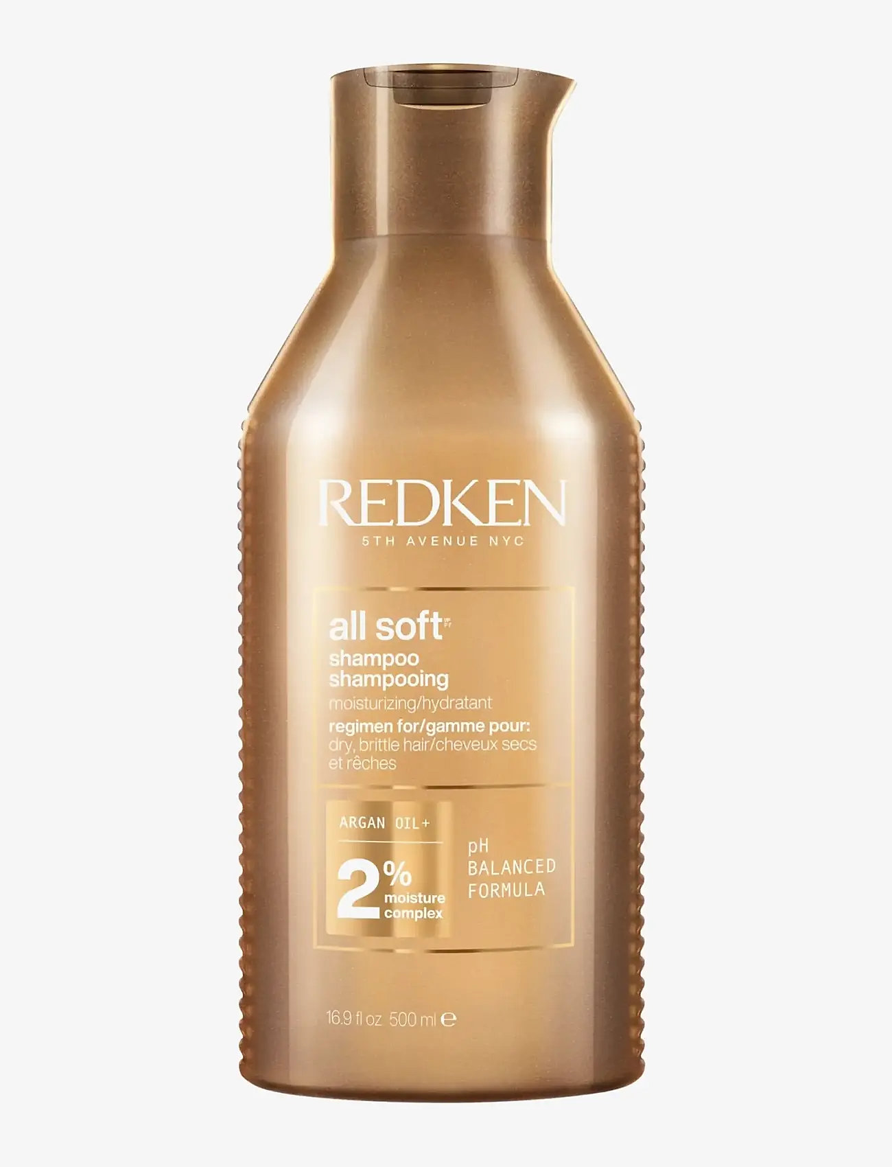 Redken - Redken All Soft Shampoo 500ml - shampoo - clear - 0