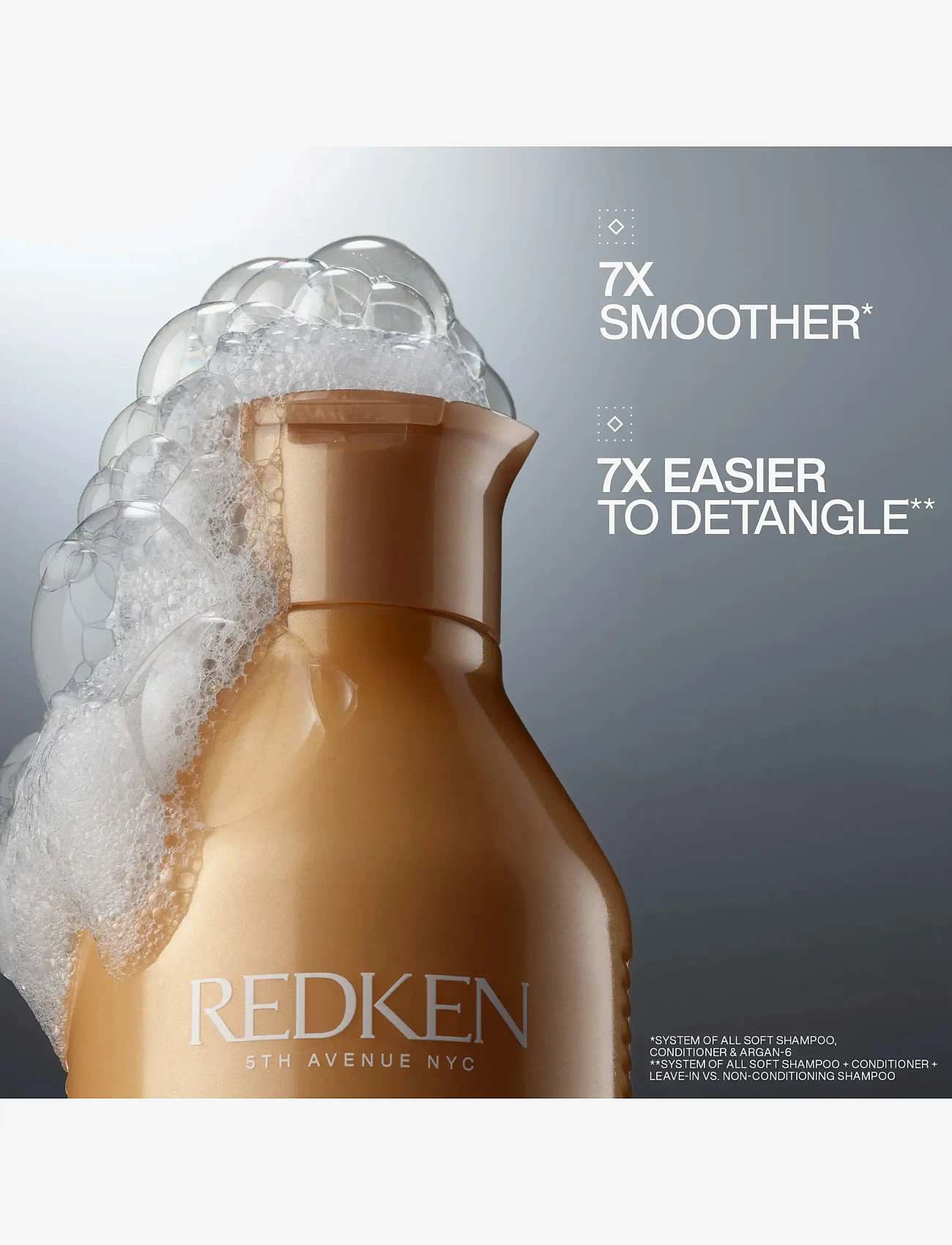 Redken - Redken All Soft Shampoo 500ml - shampoo - clear - 1