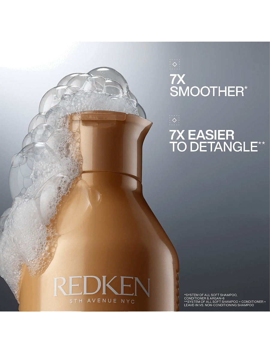 Redken - Redken All Soft Shampoo - shampoo - clear - 2