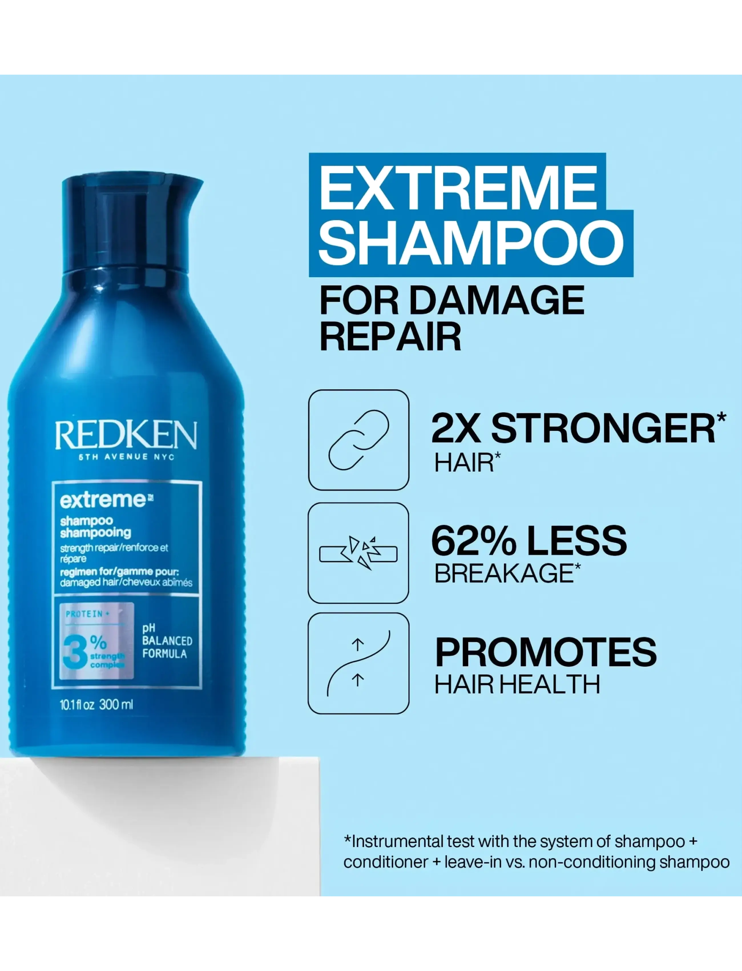 Redken - Redken Extreme Shampoo 500 ml - laveste priser - clear - 1