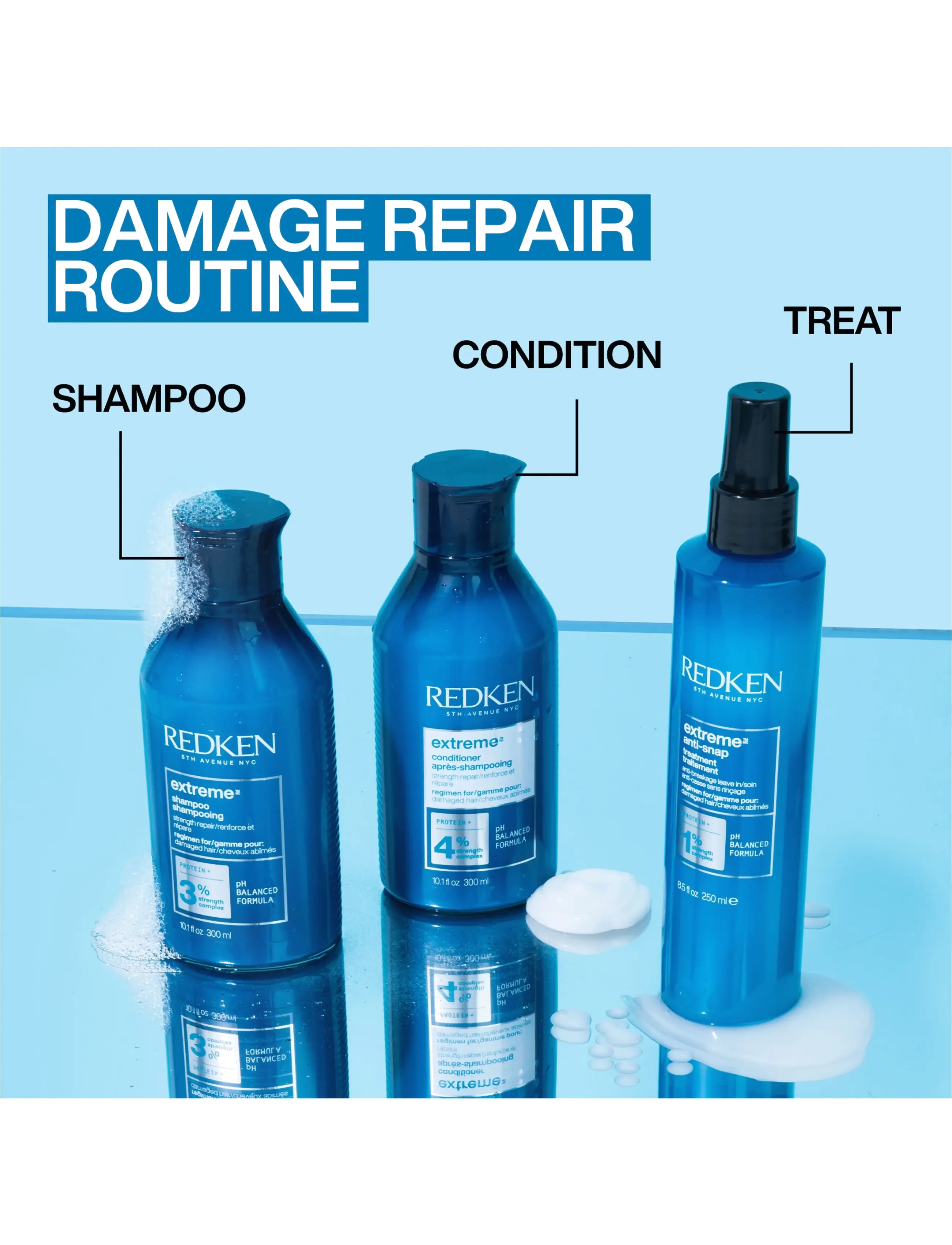 Extreme Set Shampoo 500 ml + Conditioner 7
