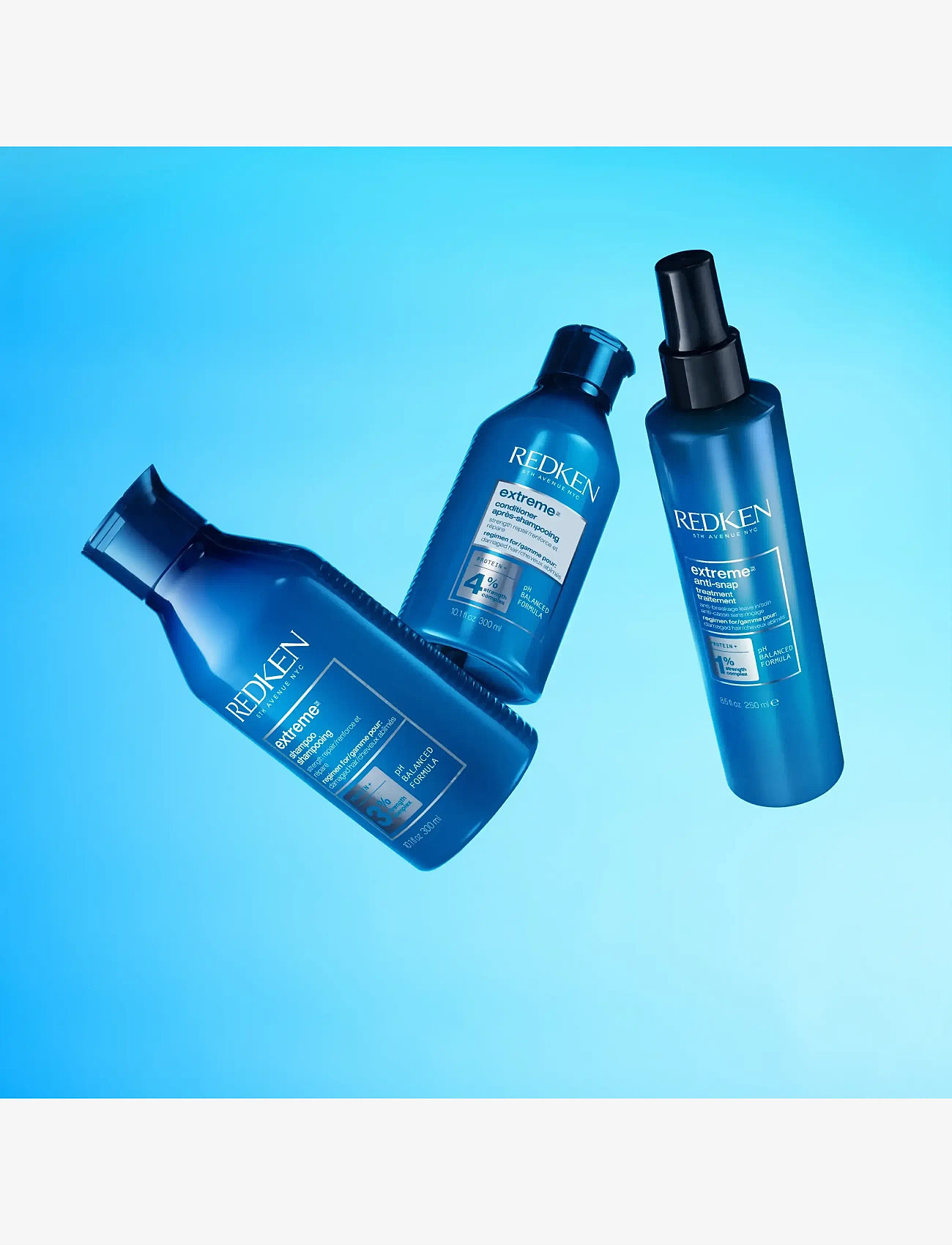 Redken - Redken Extreme Anti-Snap Leave-In Treatment 250ml - hårkure - clear - 4