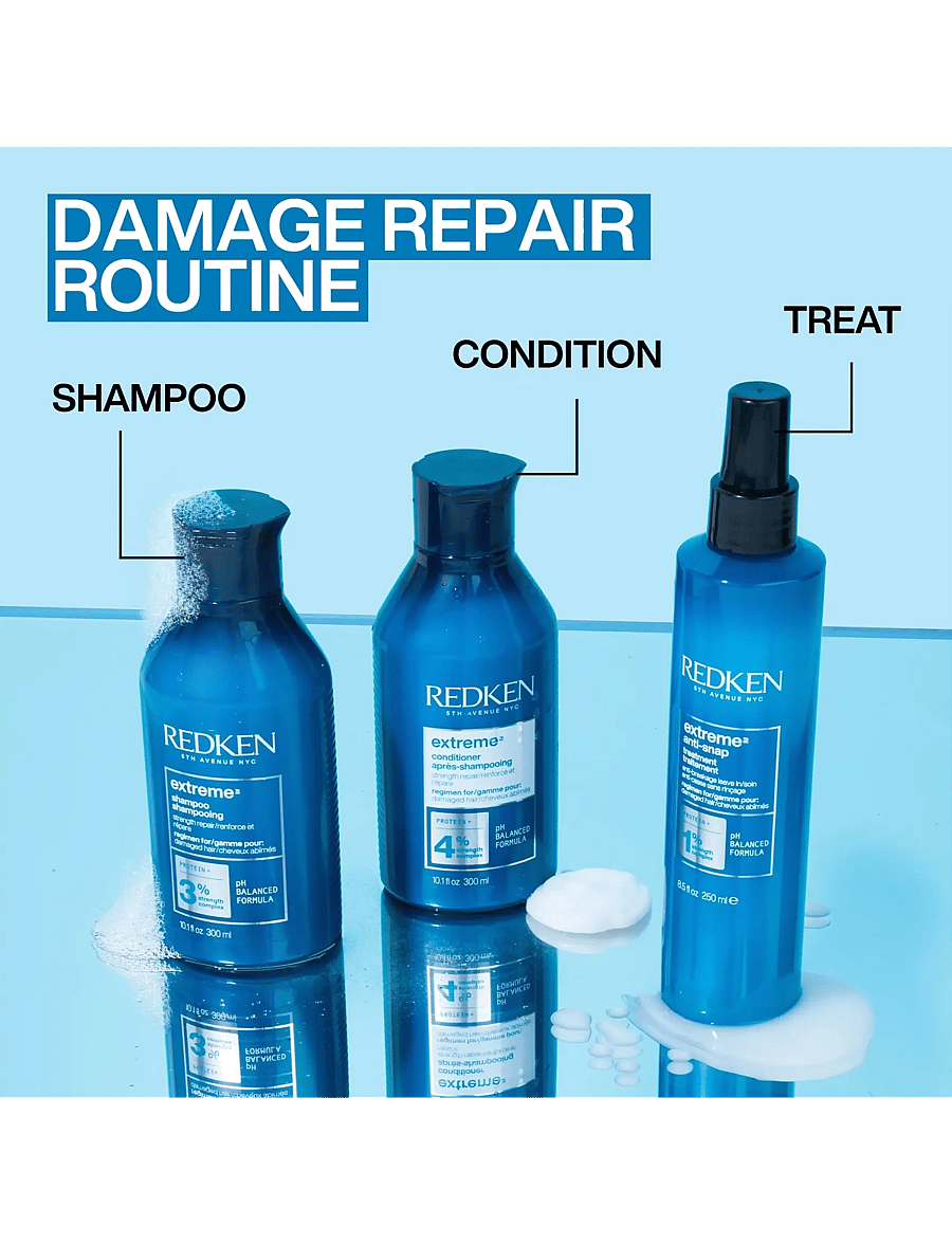 Redken - Redken Extreme Anti-Snap Leave-In Treatment 250 ml - sommerens hårprodukter - clear - 5