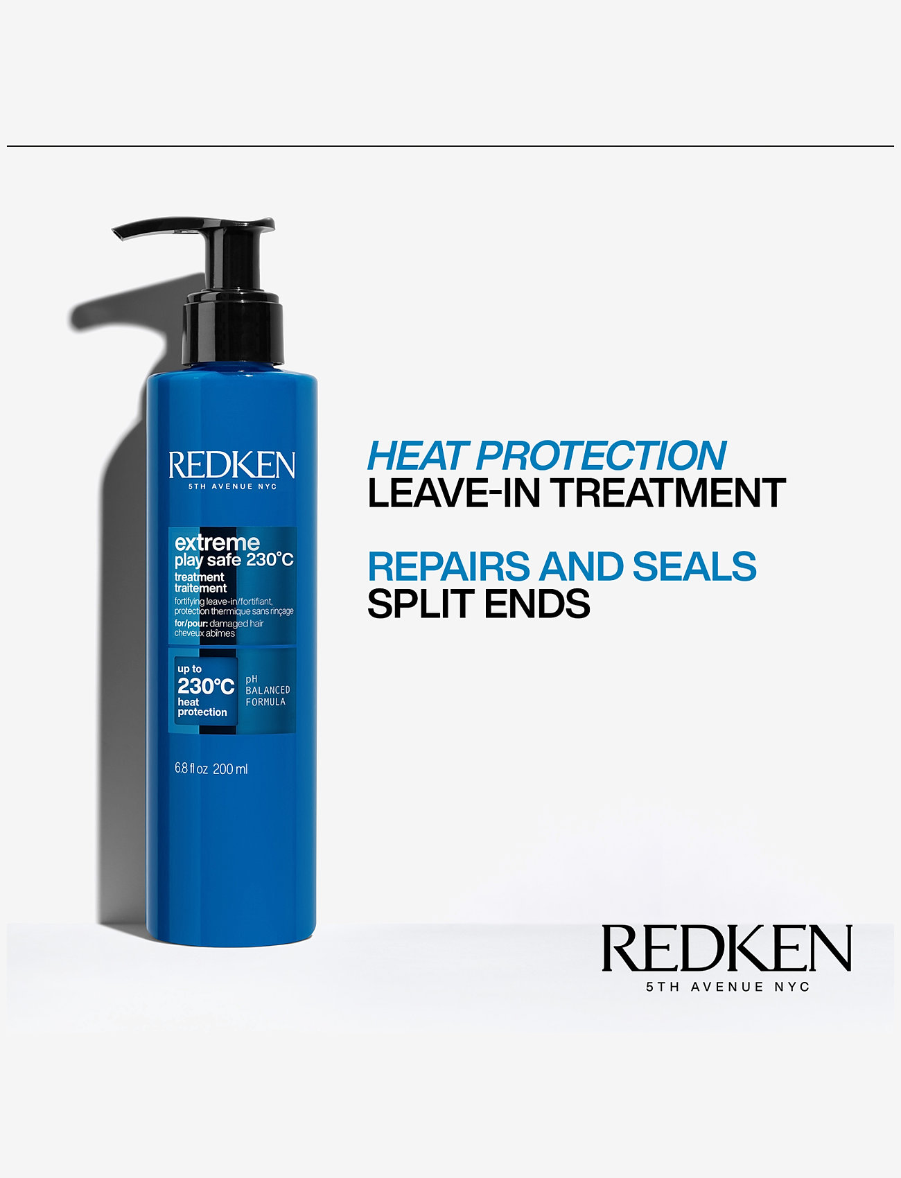 Redken - Redken Extreme Play Safe 250ml - behandling - clear - 3