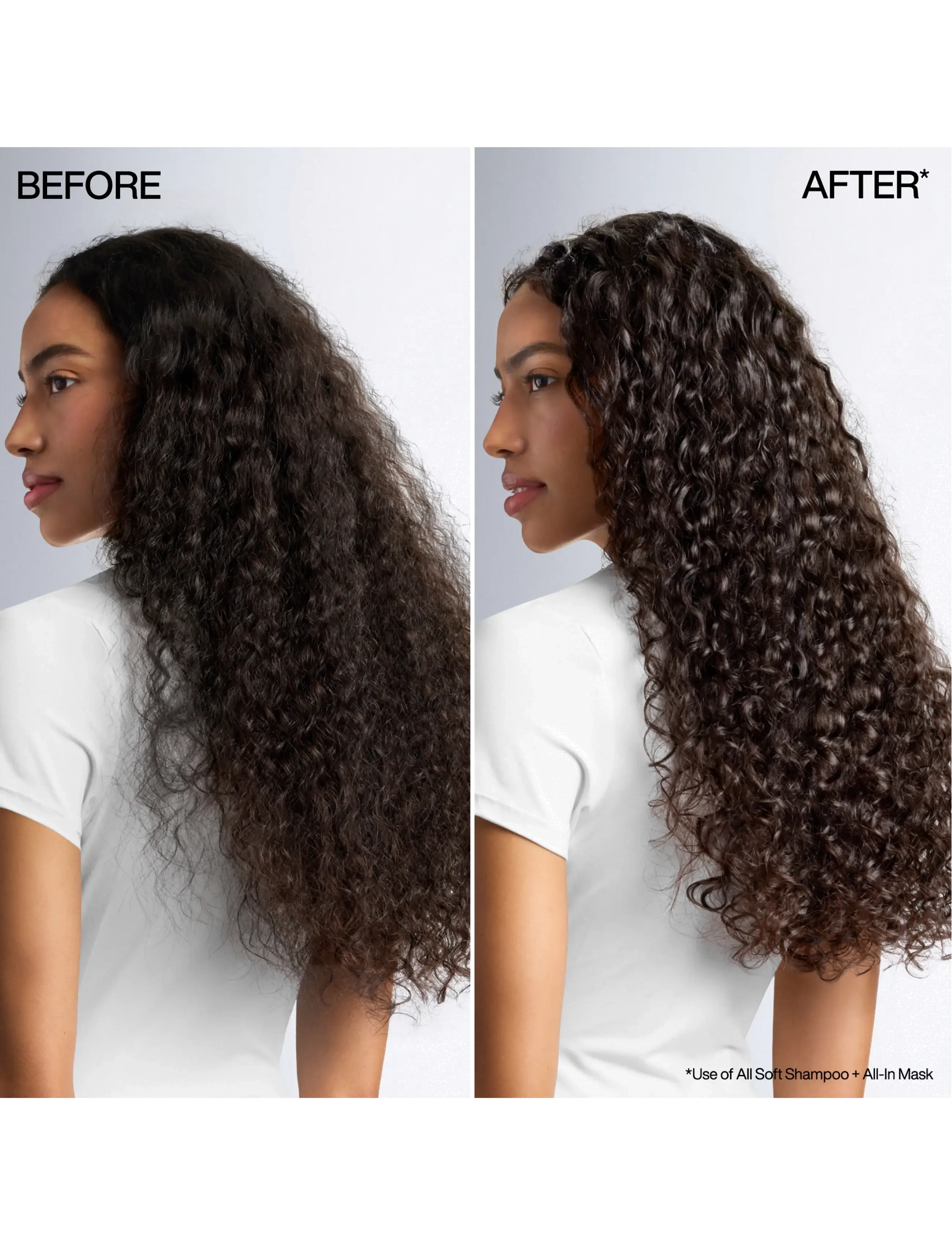 Redken - Redken All Soft All-in Mask for Dry Hair 250 ml - hårvård - clear - 3