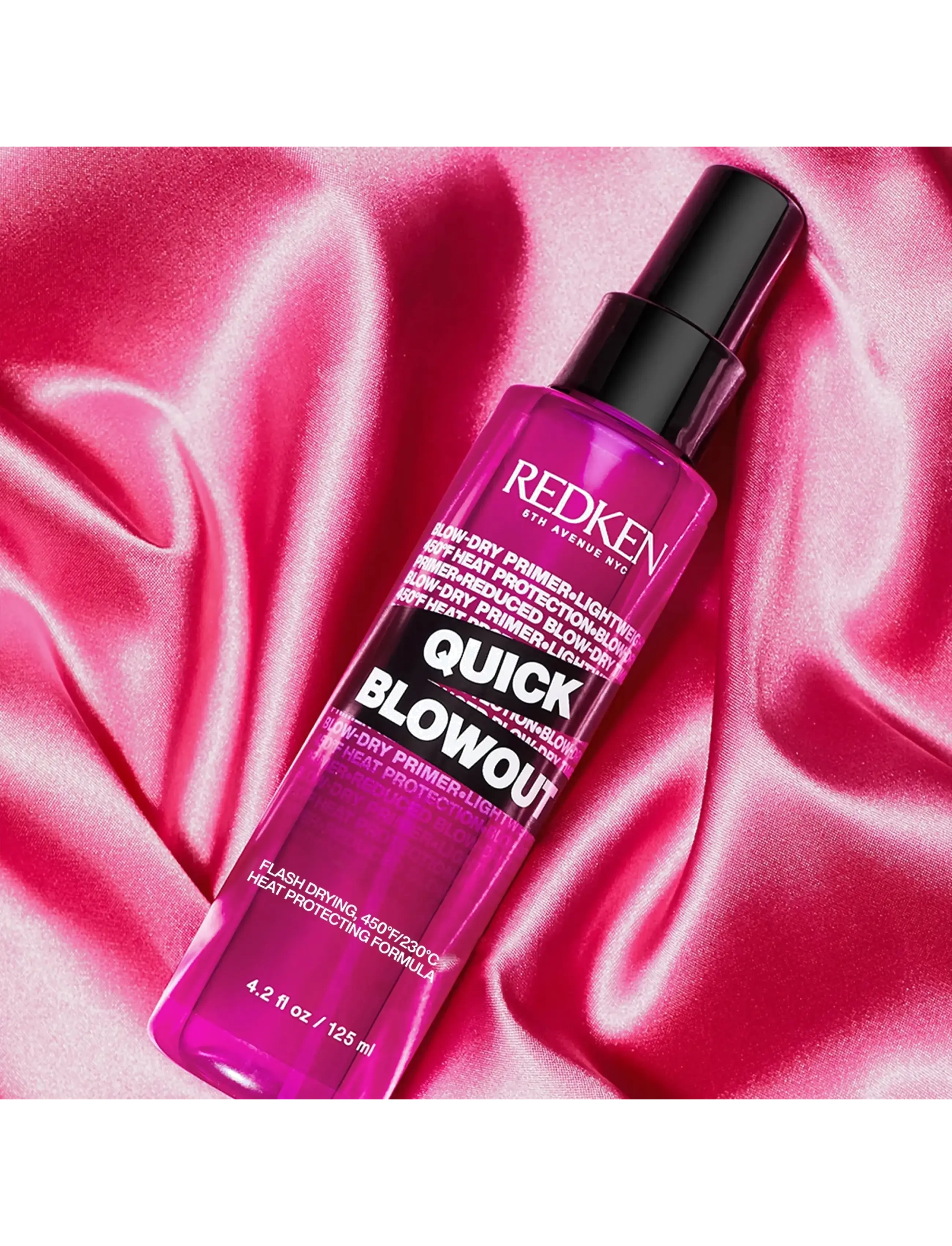 Redken - Redken Quick Blowout Heat Protective Spray 125ml - varmebeskyttelse - no colour - 4