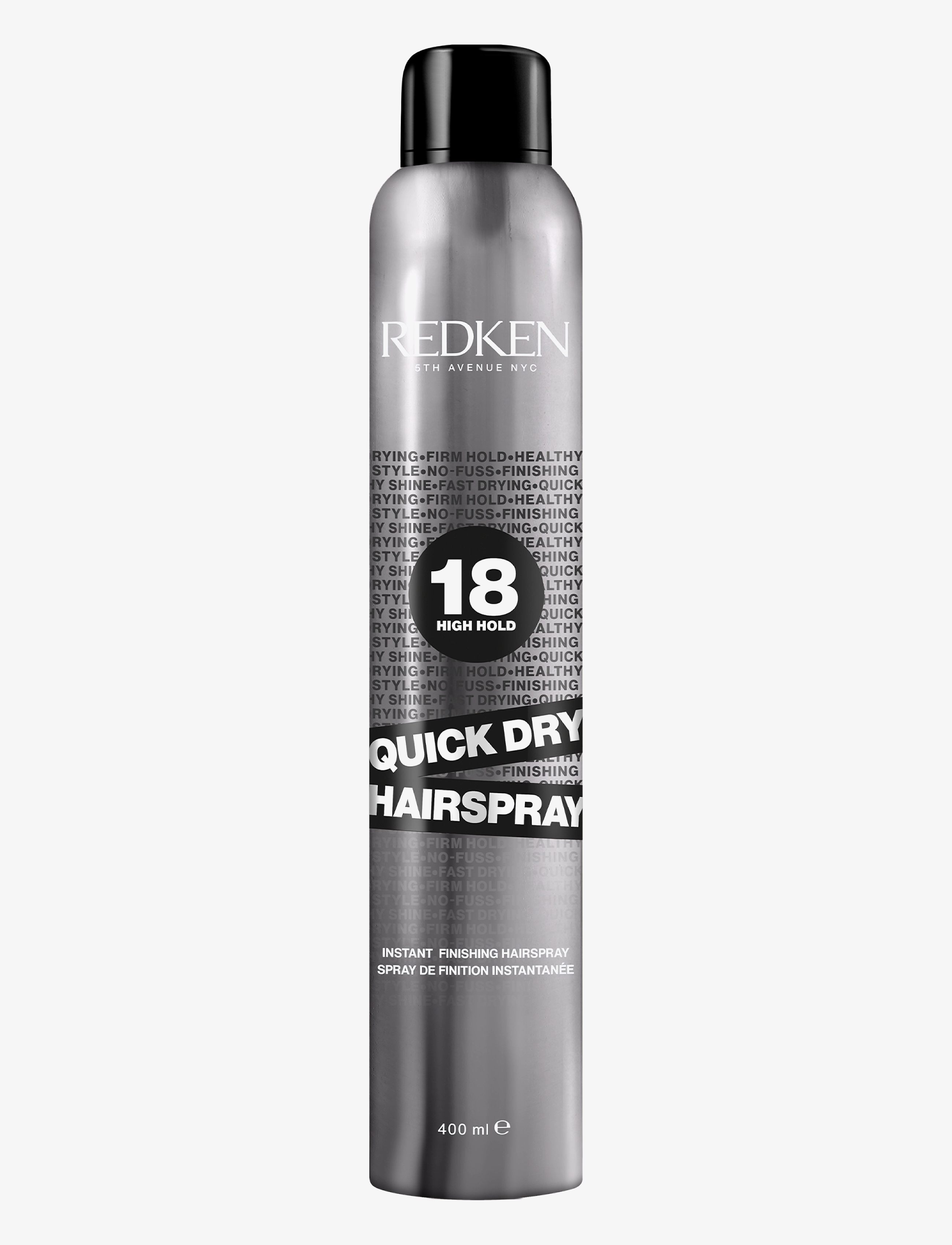 Redken Redken Styling Quick Dry Hairspray 400 ml, 400 ml, Nude, Styling > Hårspray Og Skum, Dame