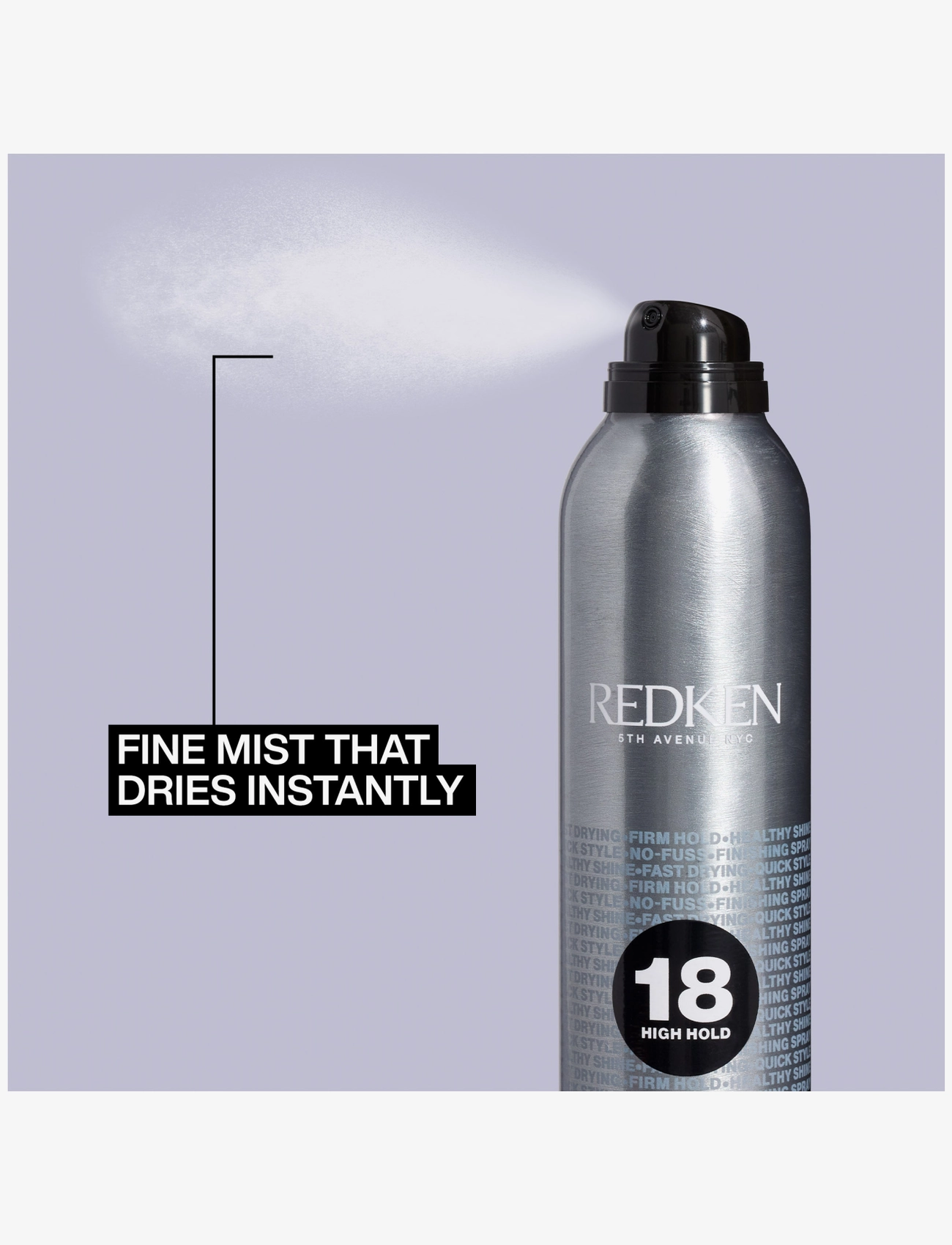 Redken - Redken Styling Quick Dry Hairspray 400 ml - hairsprays - no colour - 2