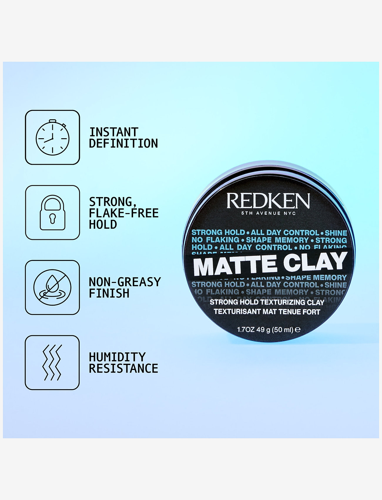 Redken - Redken Styling Matte Clay 75 ml - no colour - 3