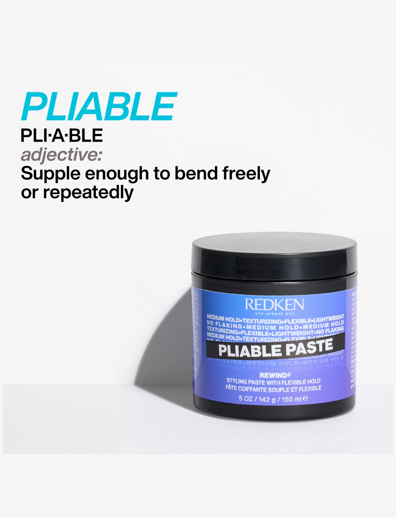 Redken - Redken Styling Pliable Paste 150ml - laveste priser - no colour - 3