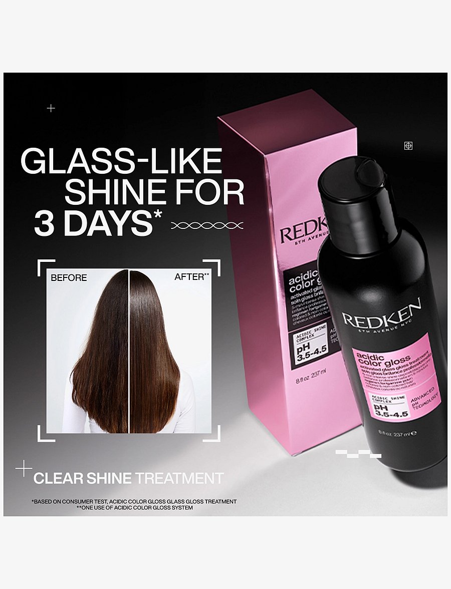 Redken - Redken Acidic Color Gloss Glass Gloss Treatment 237 ml - färginpackningar - no color - 1