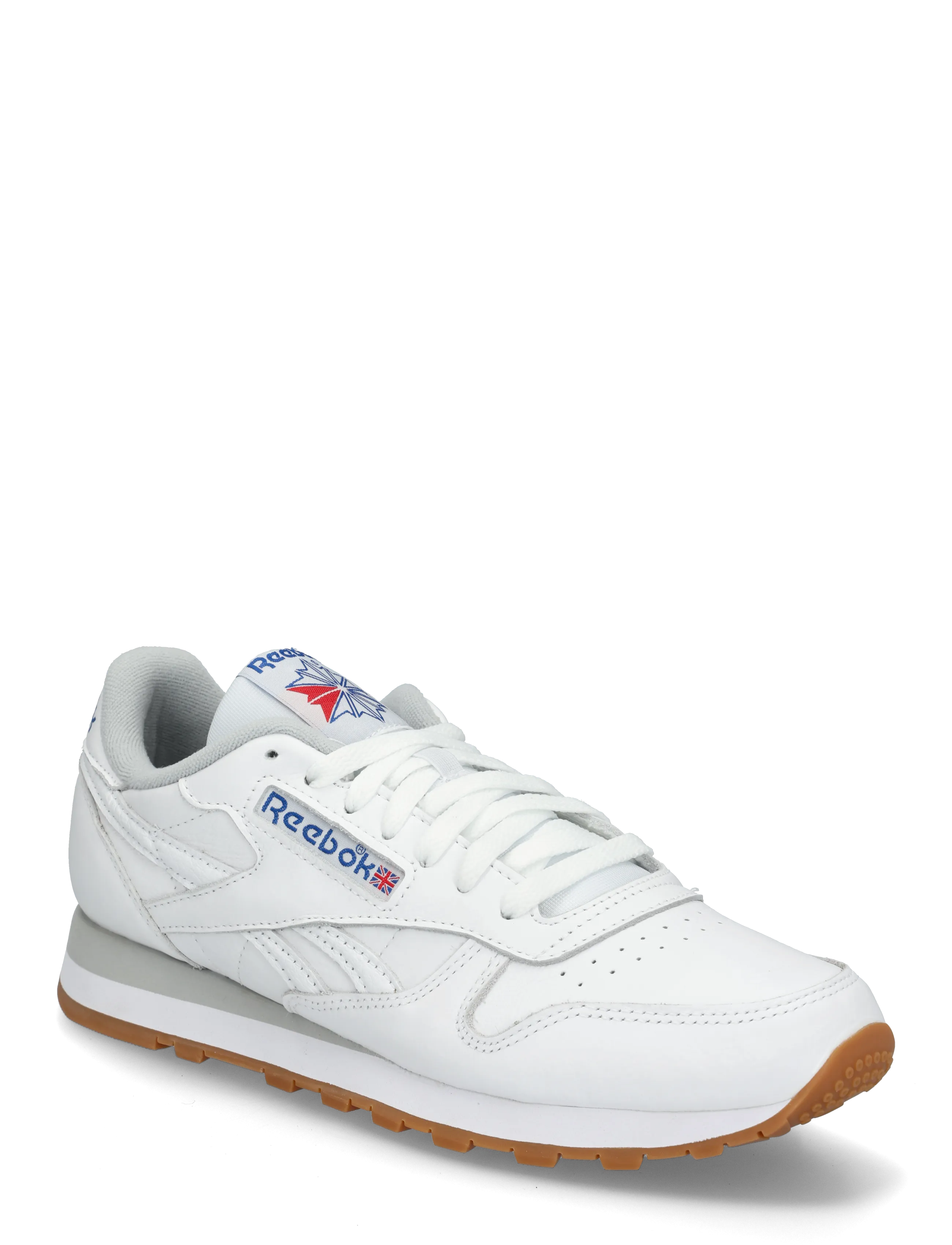 Reebok Classics CLASSIC LEATHER - Schuhe - FTWRWHITE/BLUE/GUM / white