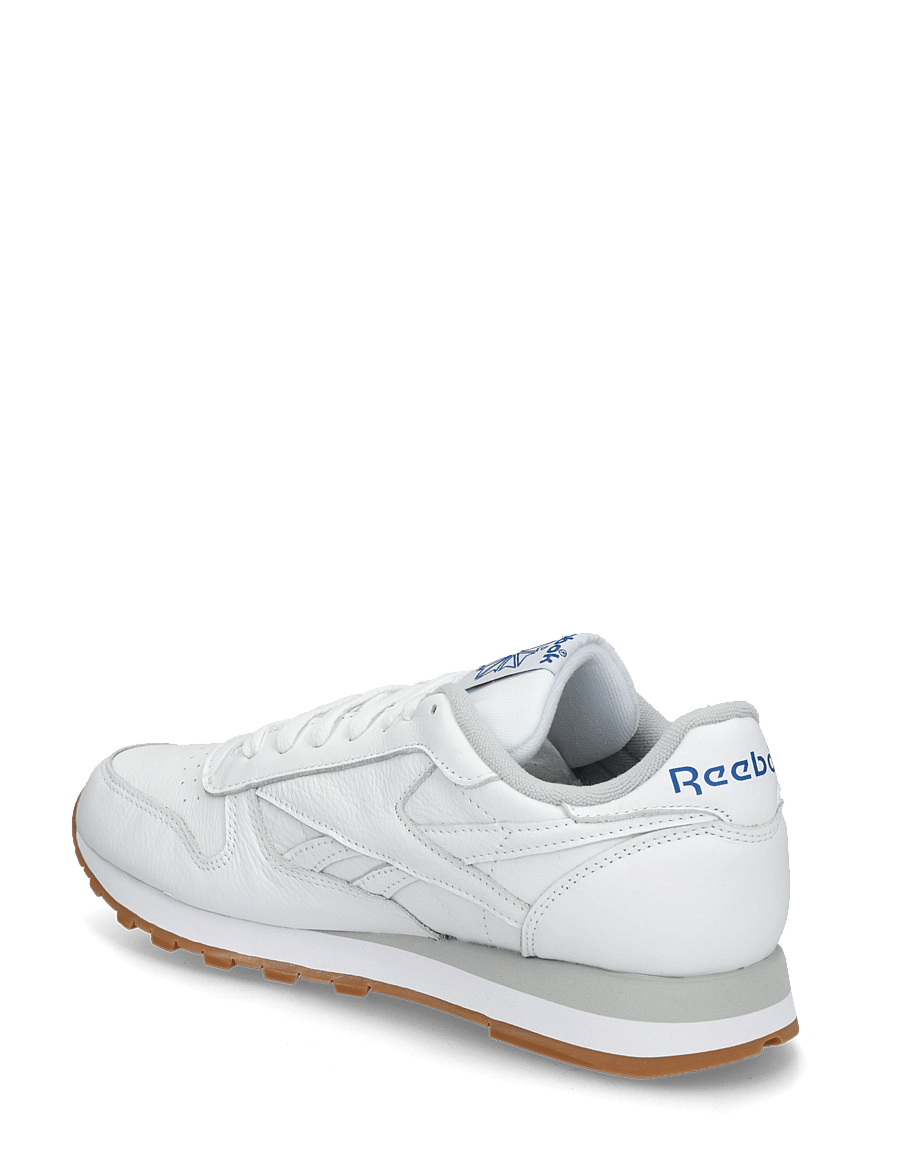 Reebok Classics - CLASSIC LEATHER - niedriger schnitt - ftwrwhite/blue/gum - 1