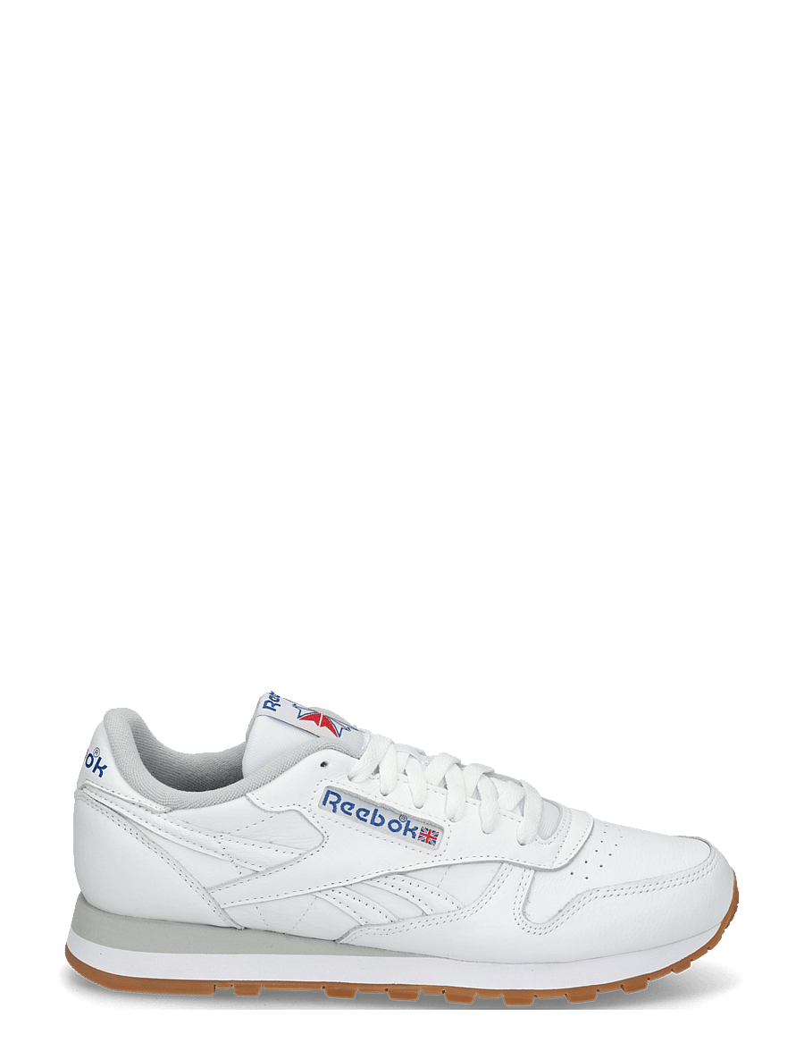 Reebok Classics - CLASSIC LEATHER - niedriger schnitt - ftwrwhite/blue/gum - 2