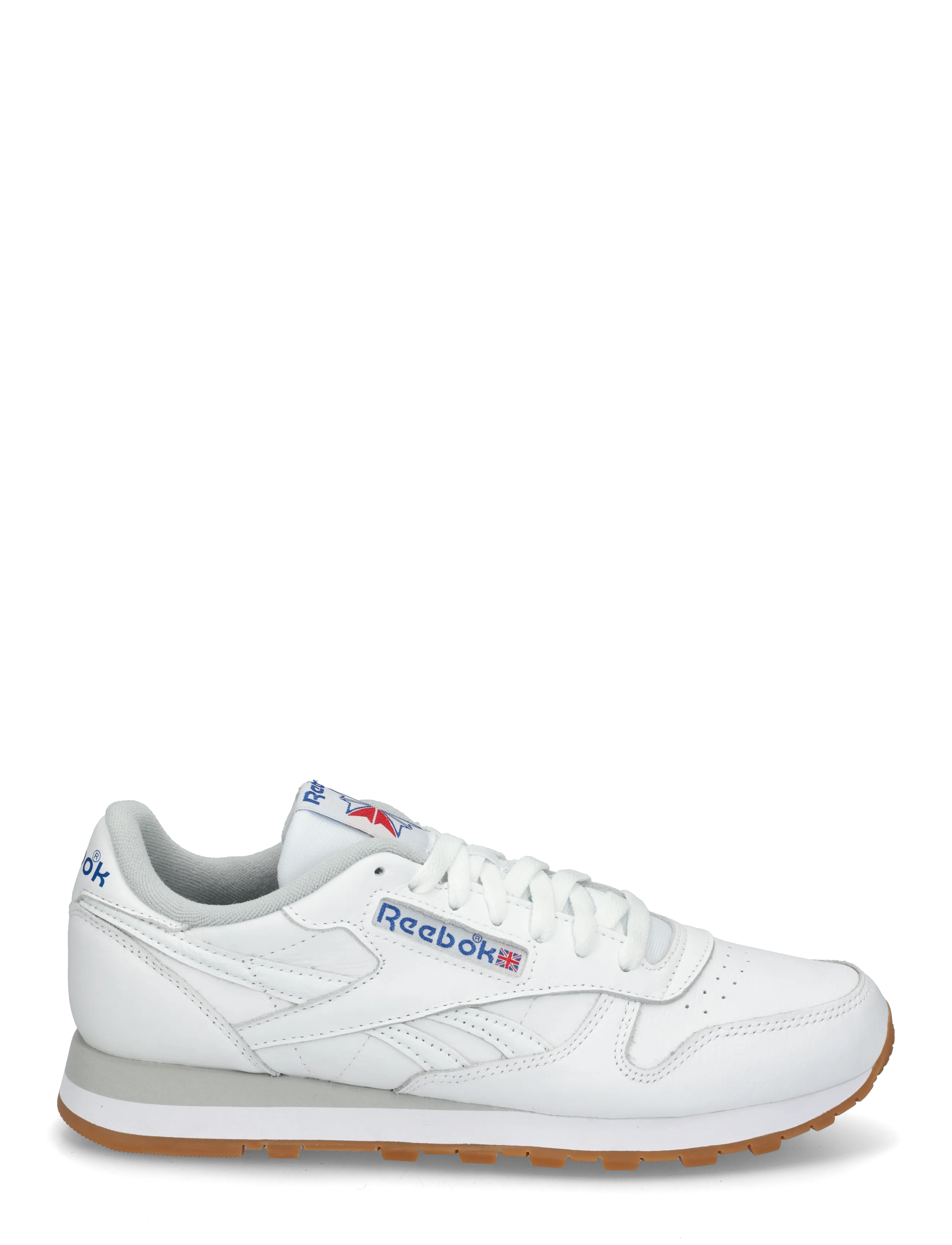 Reebok Classics - CLASSIC LEATHER - lav ankel - ftwrwhite/blue/gum - 2