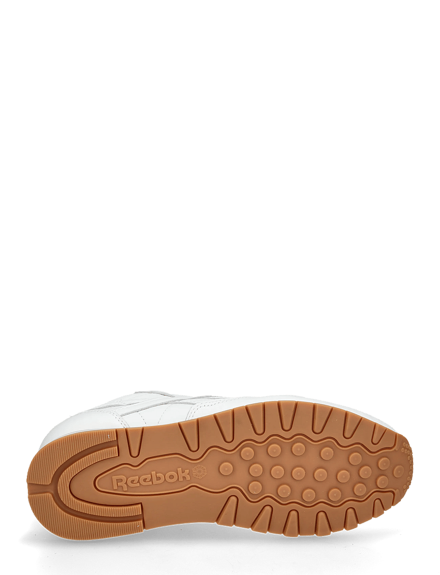 Reebok Classics - CLASSIC LEATHER - lav ankel - ftwrwhite/blue/gum - 4