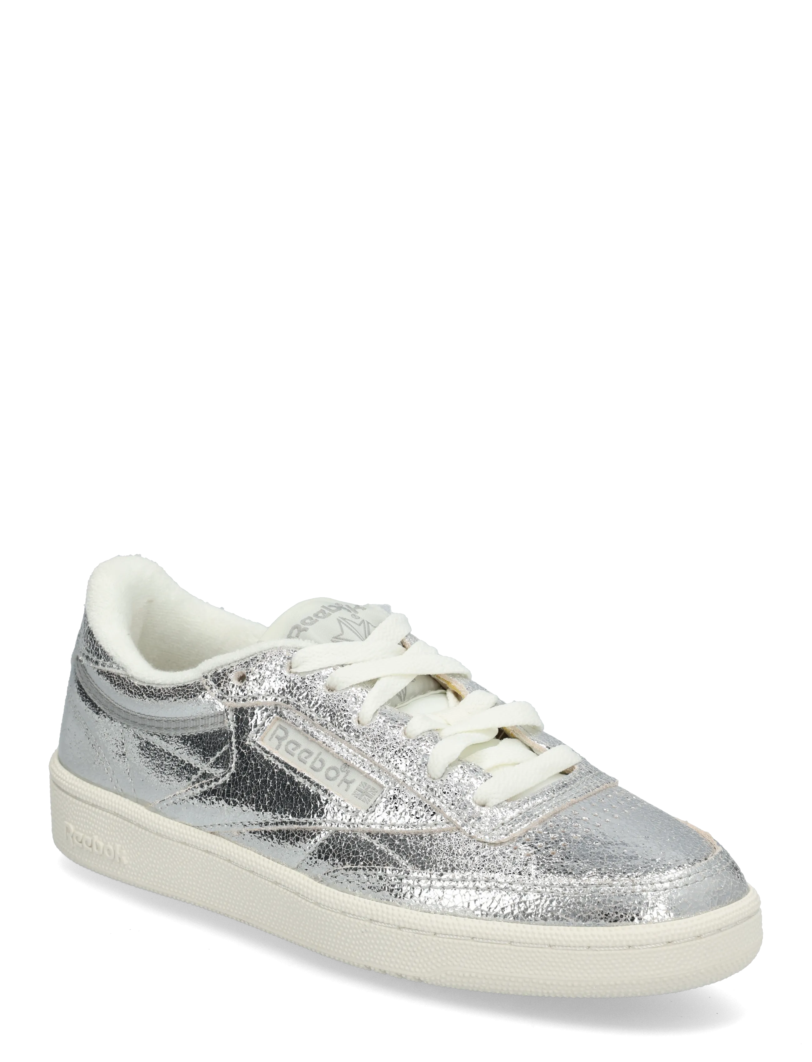 Reebok Classics CLUB C 85 - Sneaker - SILVERMETALLIC/CHALK / silver