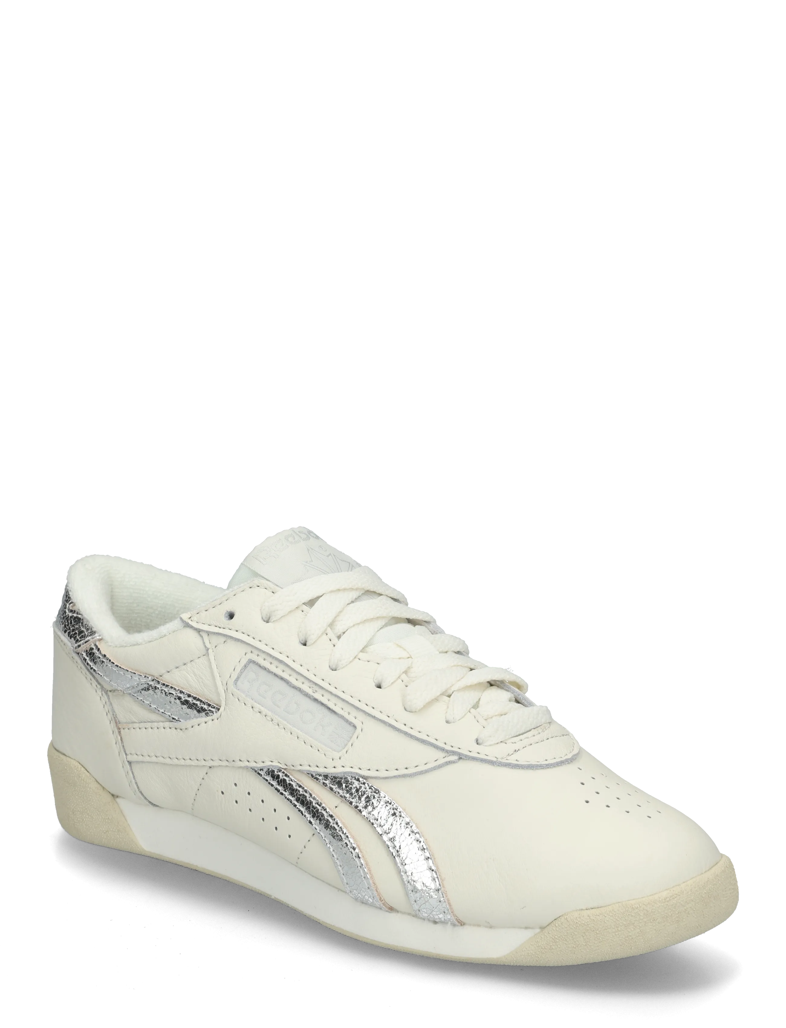 Reebok Classics F/S LO - Schuhe - CHALK/SILVERMETALLIC / cream