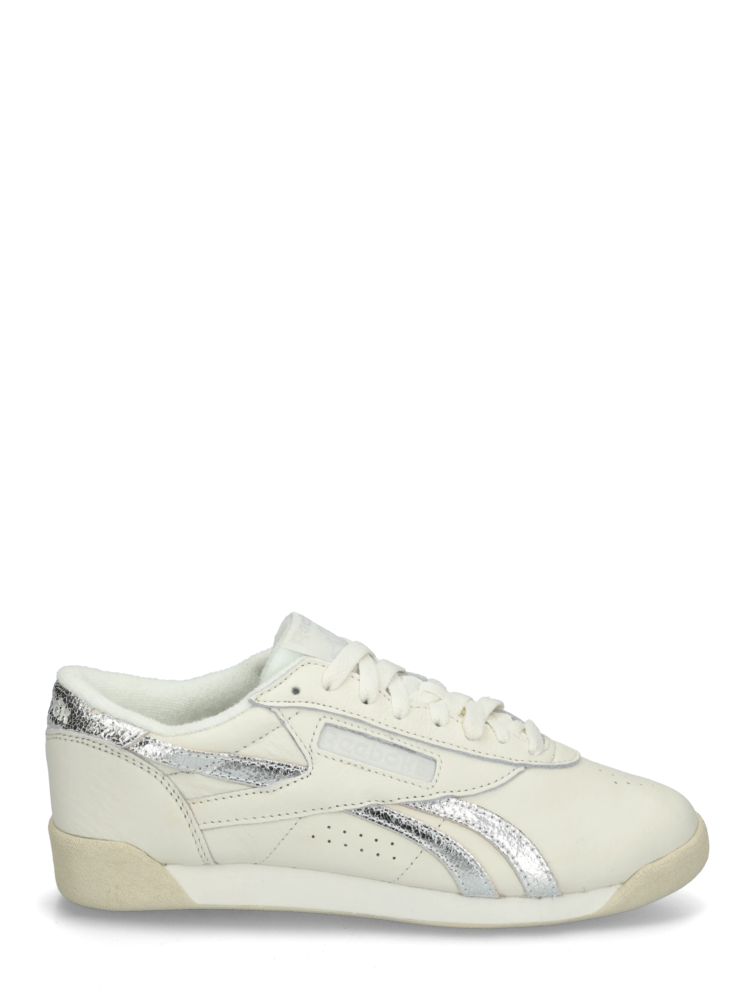 Reebok Classics - F/S LO - sporta apavi ar zemu augšdaļu - chalk/silvermetallic - 2