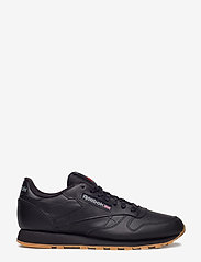 Reebok Classics - CL LTHR - low top sneakers - black/gum - 1