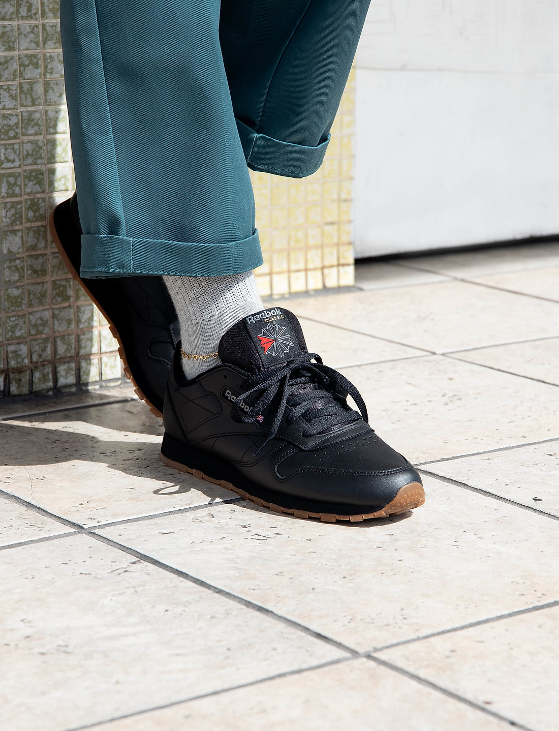 Reebok leather best sale cl