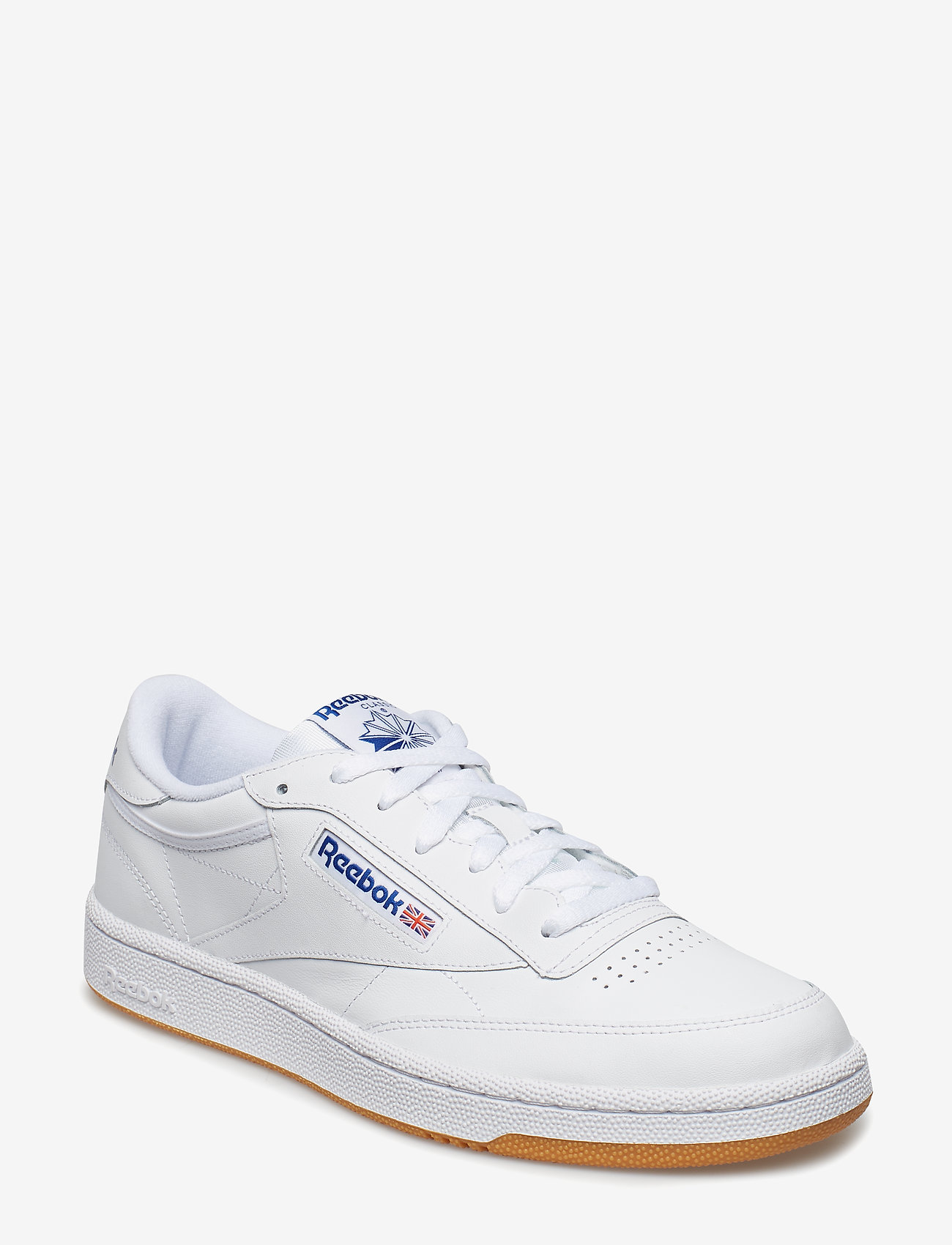 Reebok Classics - CLUB C 85 - sportiska stila apavi ar pazeminātu potītes daļu - white/royal/gum - 0