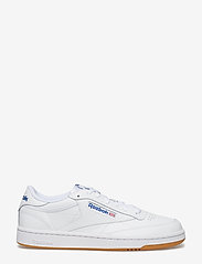 Reebok Classics - CLUB C 85 - sportiska stila apavi ar pazeminātu potītes daļu - white/royal/gum - 1