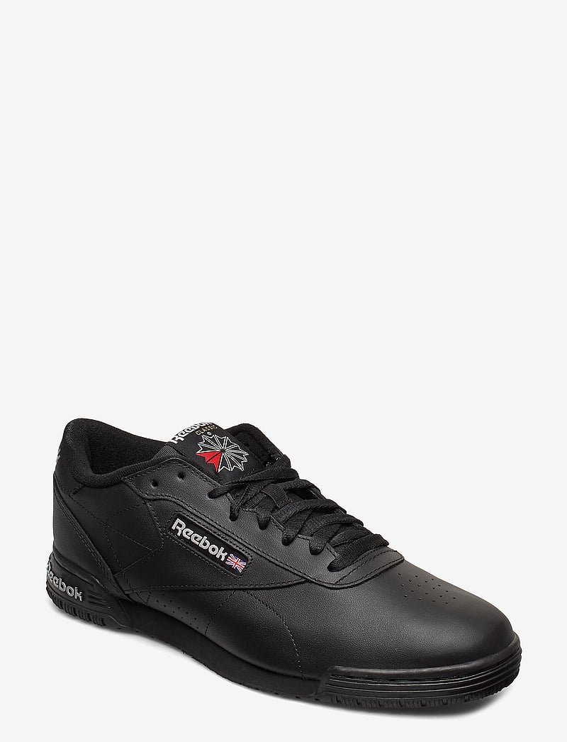 Reebok Classics - EXOFIT LO CLEAN LOGO INT - niedriger schnitt - int-black/silver/silv - 0