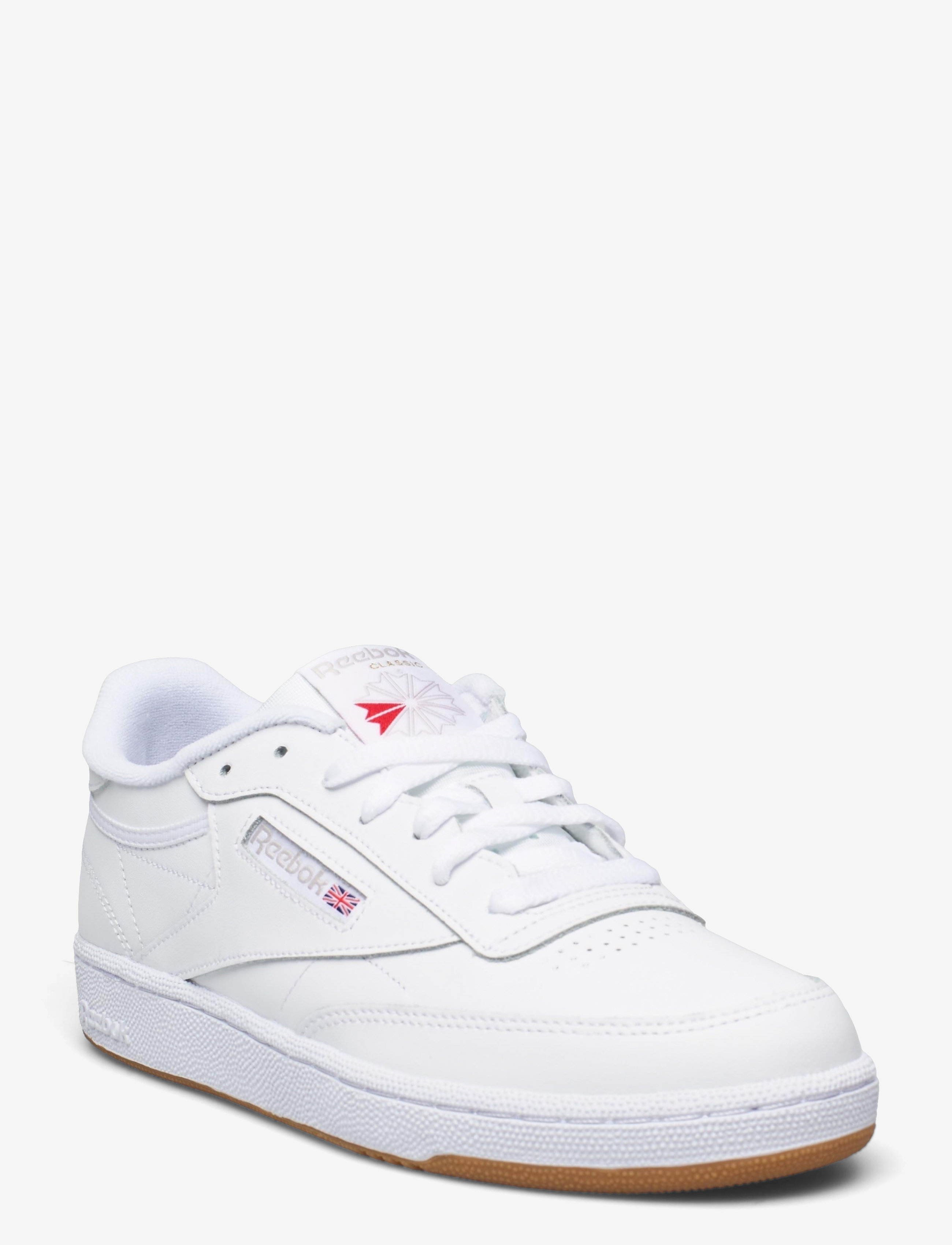 CLUB C 85 - WHITE/LIGHT GREY/GUM