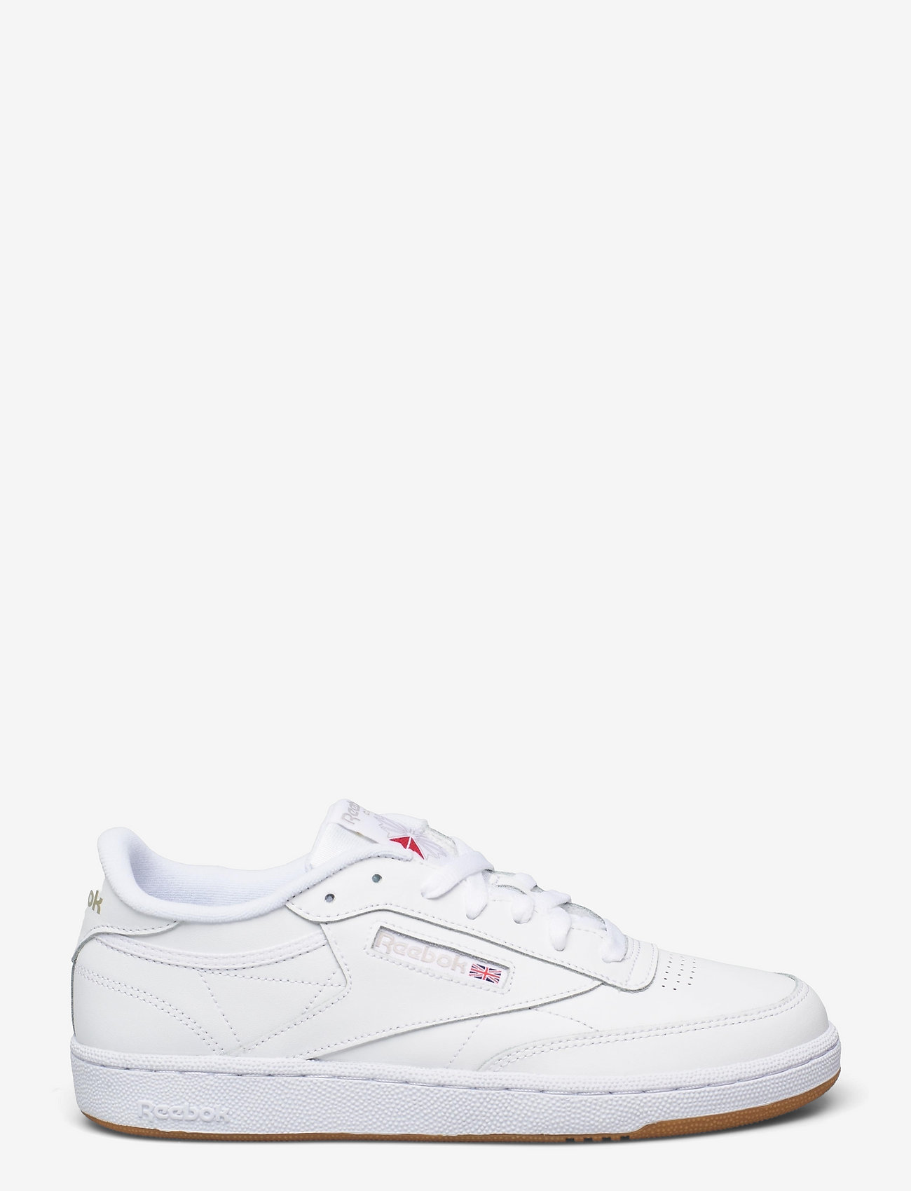 Reebok Classics - CLUB C 85 - sneakersy niskie - white/light grey/gum - 1