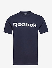 Reebok Classics - GS REEBOK LINEAR REA - t-shirts - vecnav/white - 1