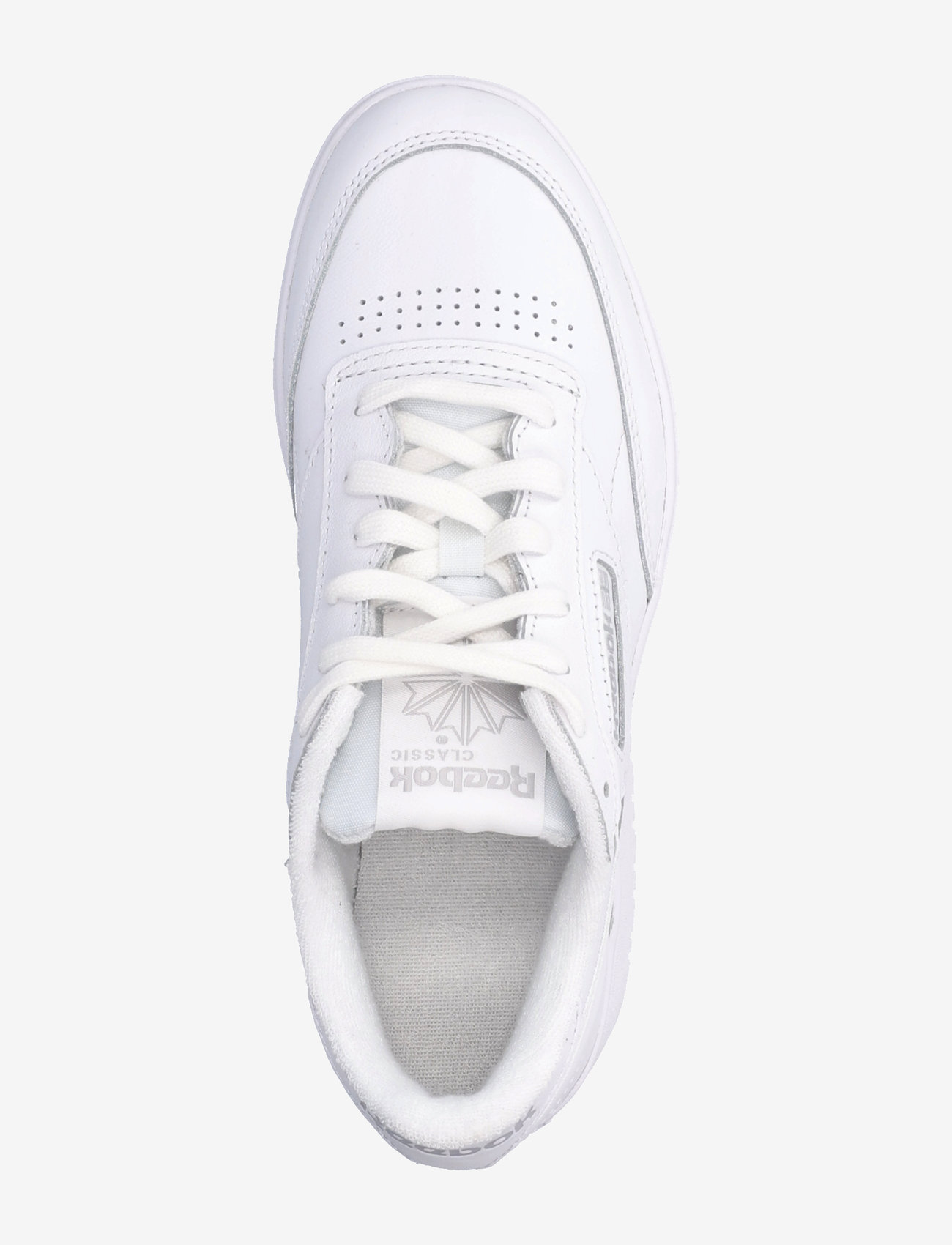 Reebok Classics - CLUB C DOUBLE - lave sneakers - ftwwht/ftwwht/cdgry2 - 3