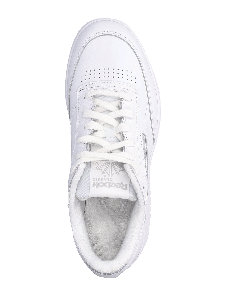 Reebok Classics - CLUB C DOUBLE - låga sneakers - ftwwht/ftwwht/cdgry2 - 3