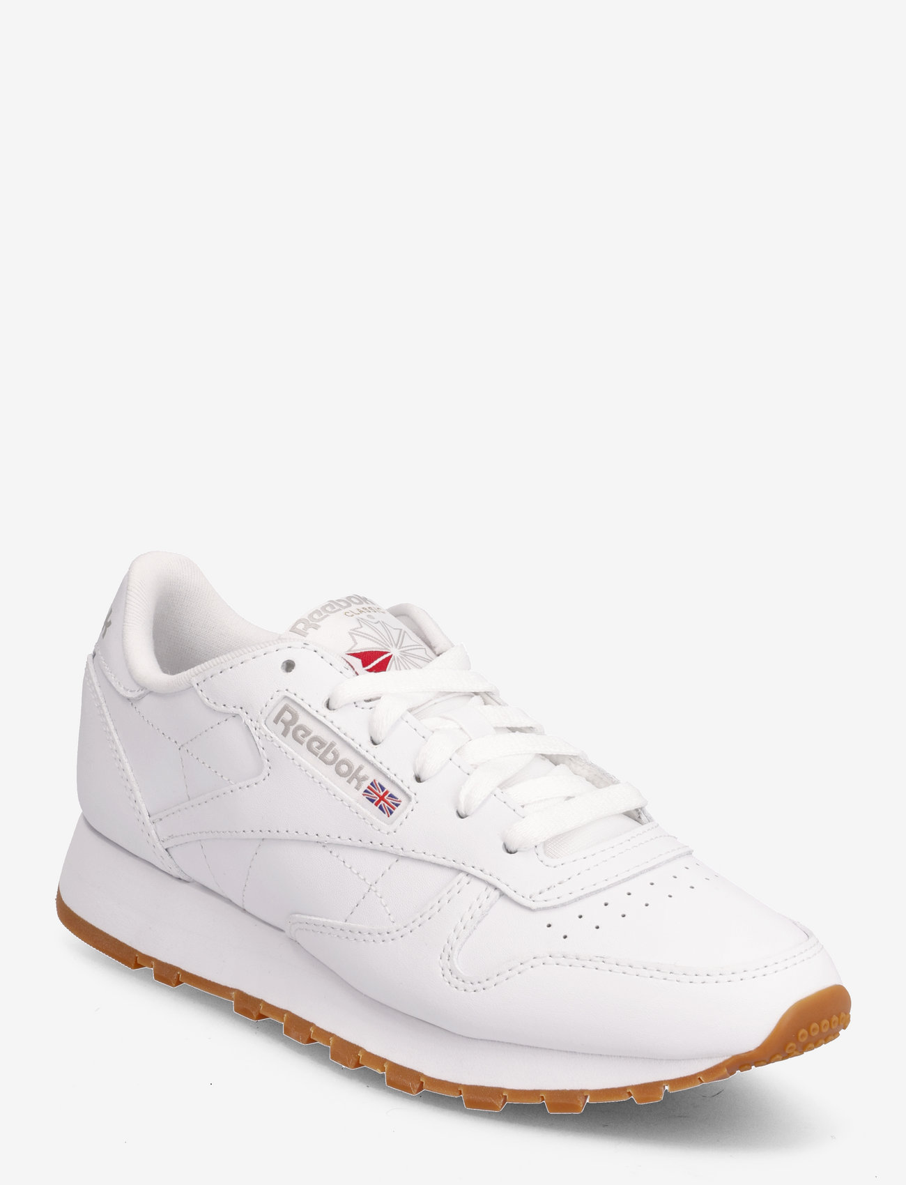 Reebok Classics - CLASSIC LEATHER - lave sneakers - ftwwht/pugry3/rbkg02 - 0