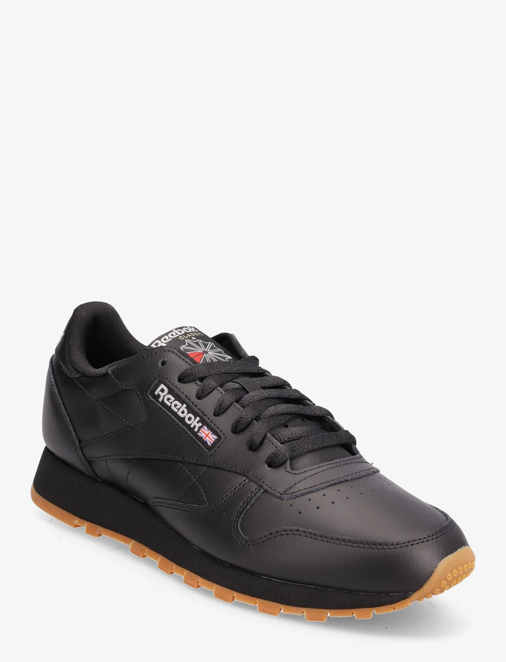 Reebok Classics - CLASSIC LEATHER - niedriger schnitt - cblack/pugry5/rbkg02 - 0