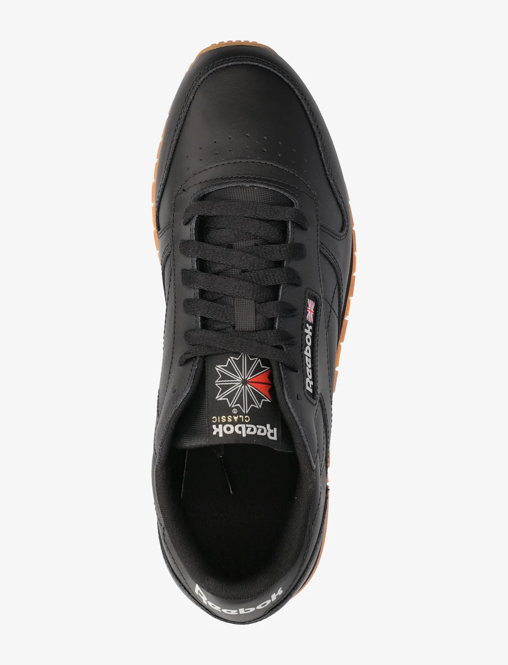 Reebok Classics - CLASSIC LEATHER - niedriger schnitt - cblack/pugry5/rbkg02 - 3