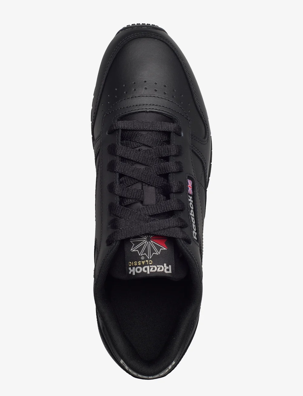 Reebok Classics - CLASSIC LEATHER - niedriger schnitt - cblack/cblack/pugry5 - 3