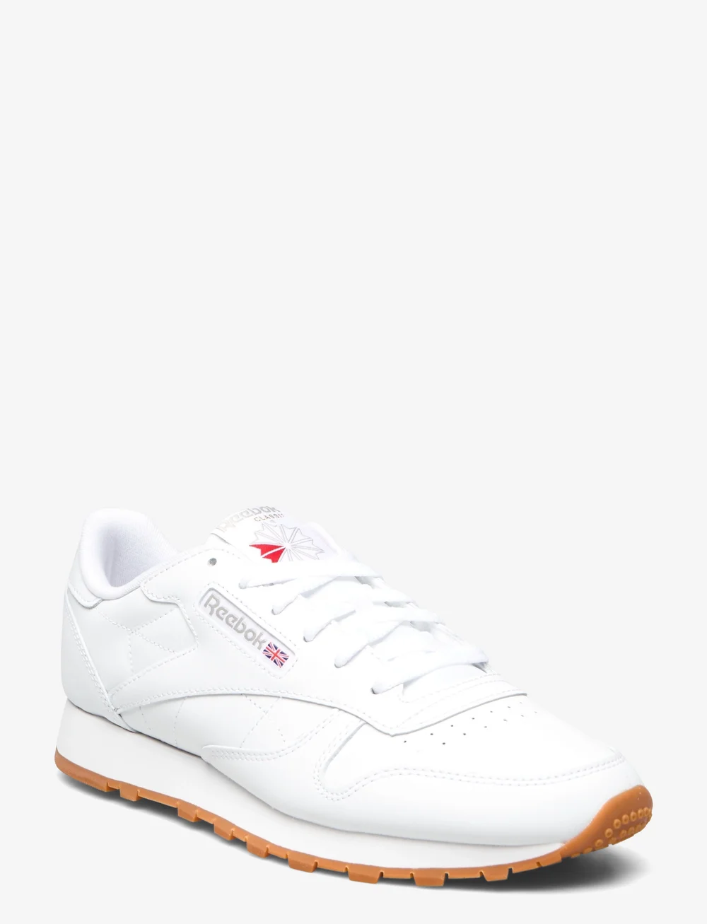 Reebok Classics - CLASSIC LEATHER - lave sneakers - ftwwht/pugry3/rbkg02 - 0