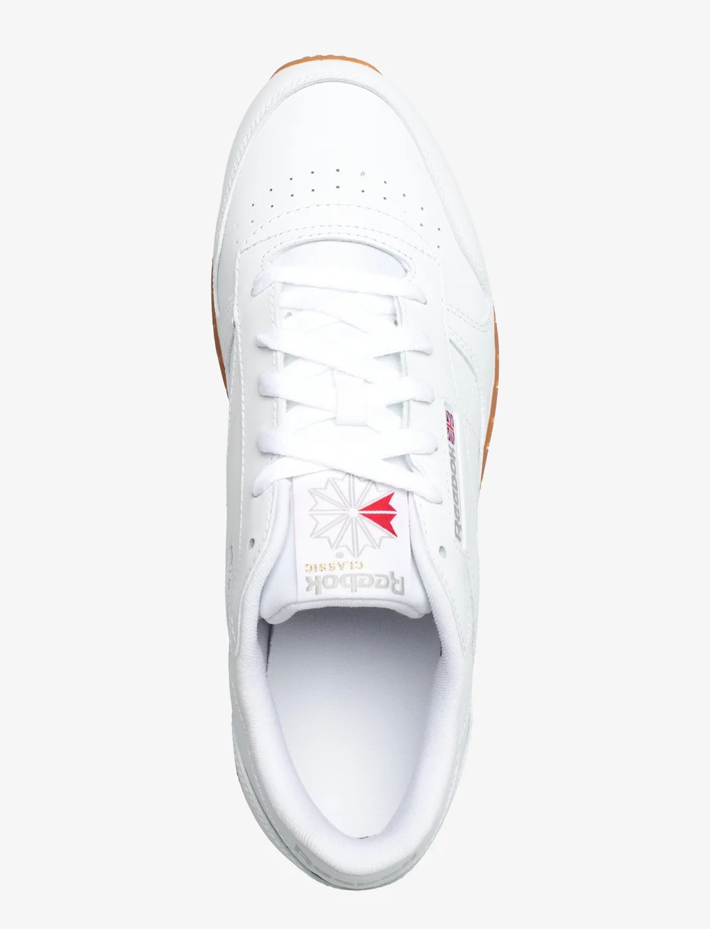 Reebok Classics - CLASSIC LEATHER - lave sneakers - ftwwht/pugry3/rbkg02 - 3