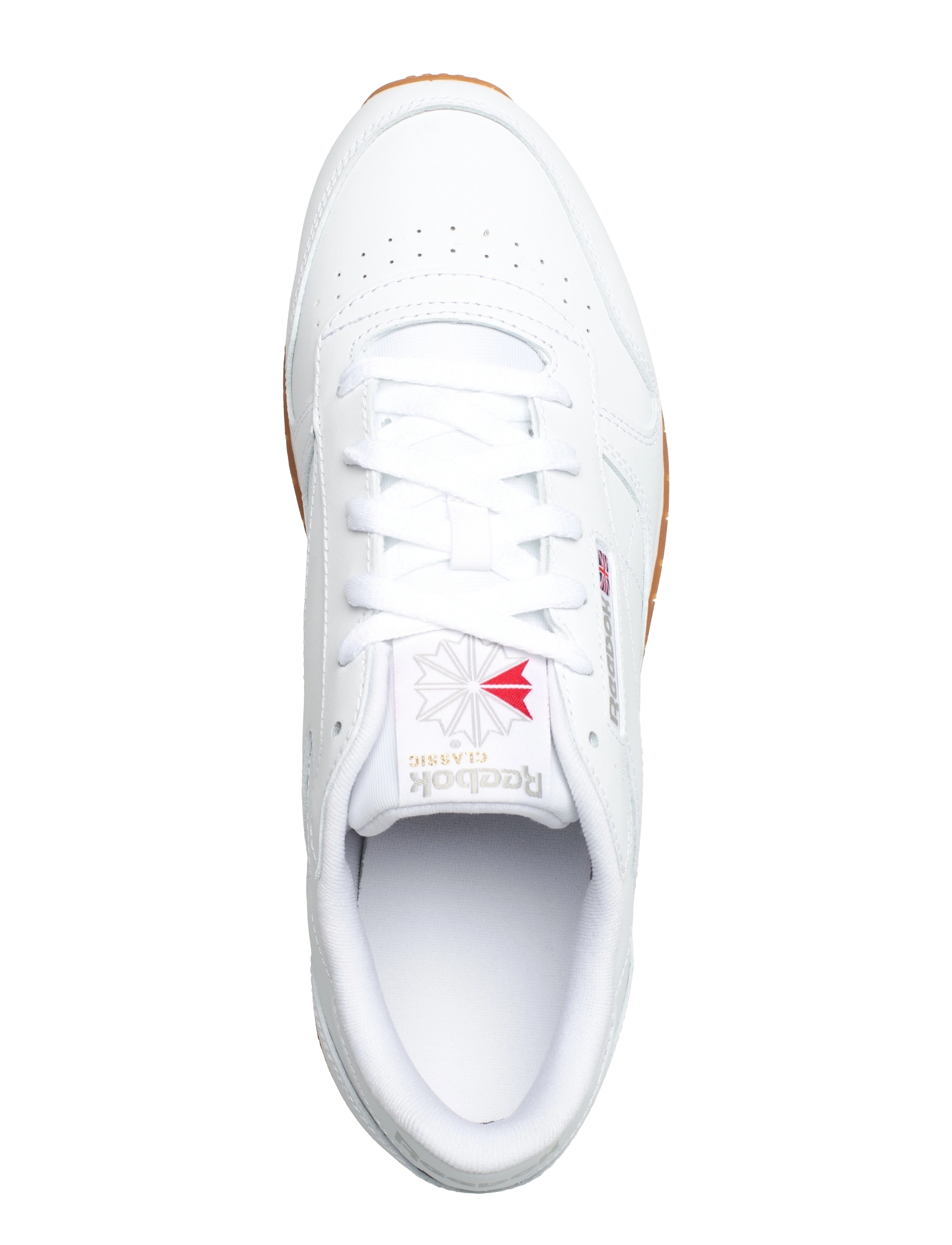 Reebok Classics - CLASSIC LEATHER - ftwwht/pugry3/rbkg02 - 3