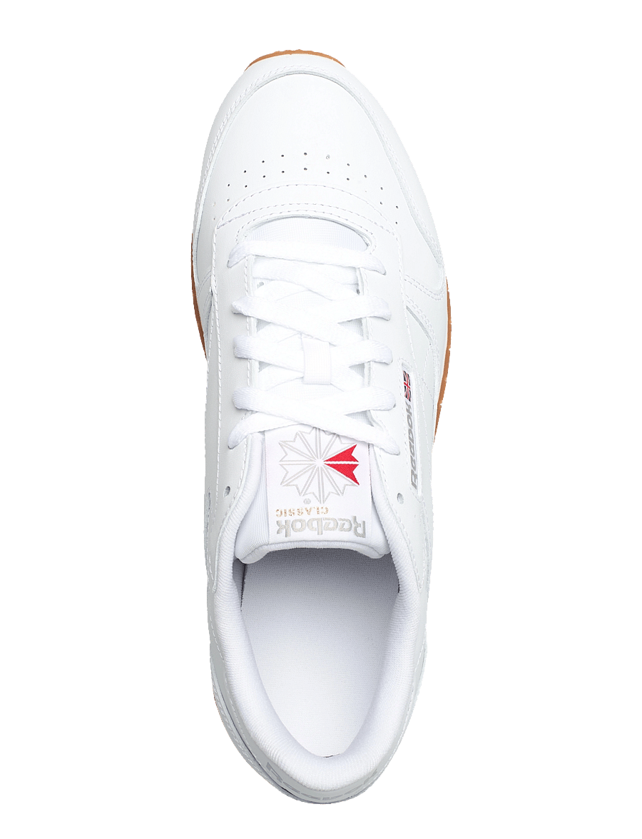 Reebok Classics - CLASSIC LEATHER - ftwwht/pugry3/rbkg02 - 3