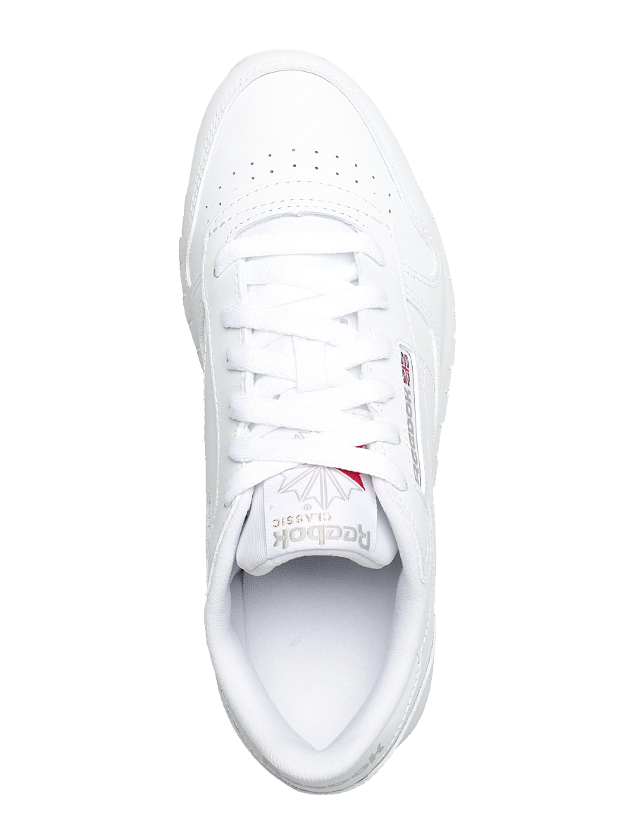 Reebok Classics - CLASSIC LEATHER - lágir strigaskór - ftwwht/ftwwht/pugry3 - 3