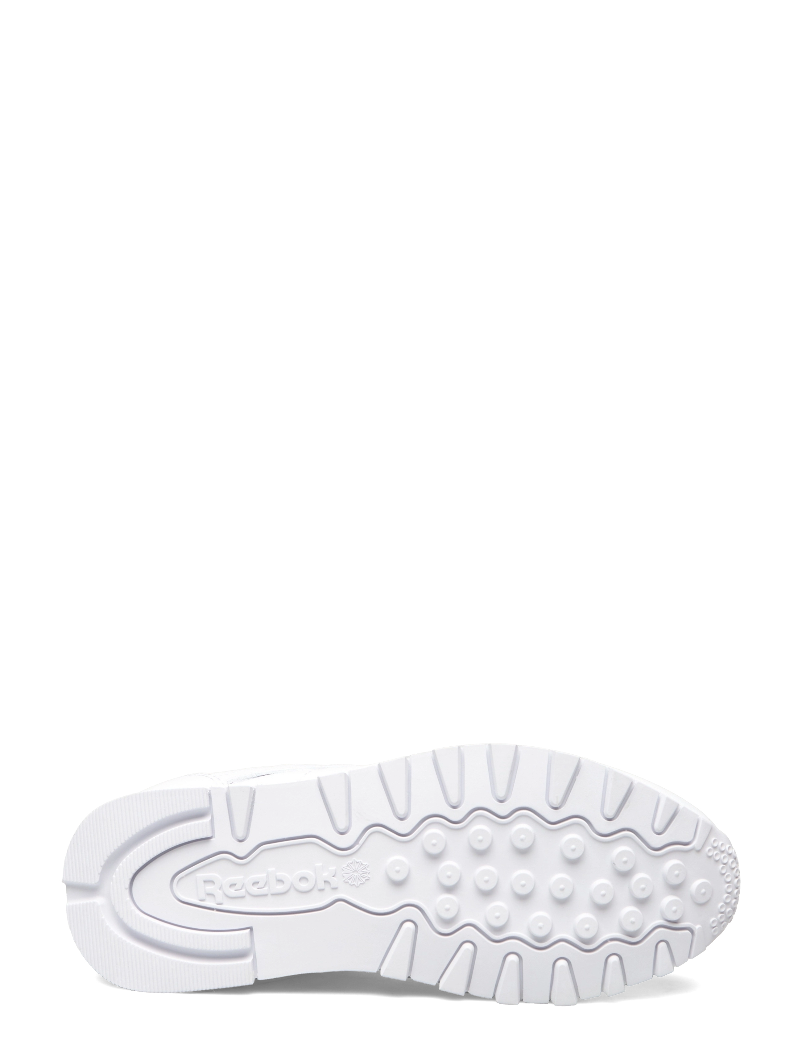 Reebok Classics - CLASSIC LEATHER - ftwwht/ftwwht/pugry3 - 4