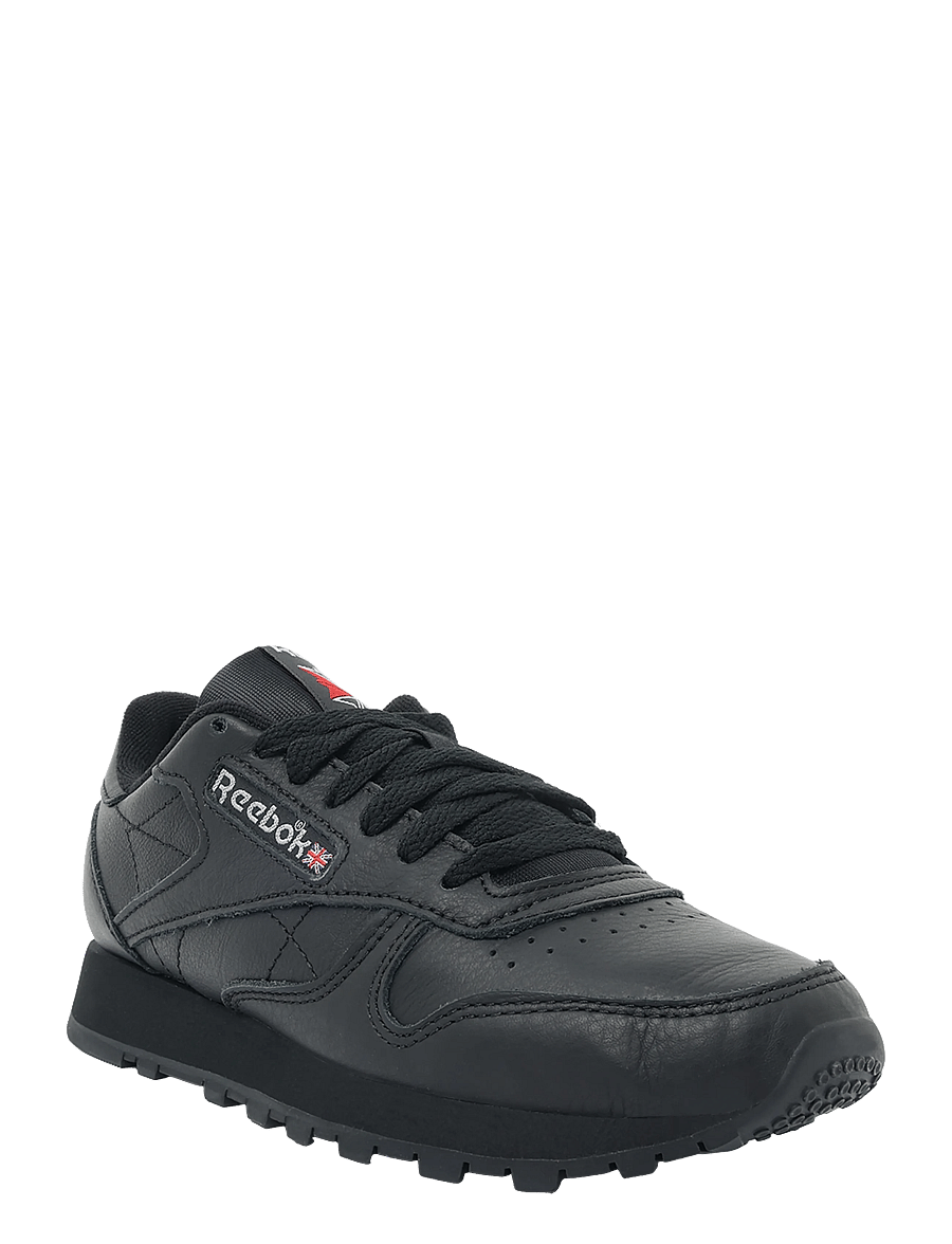 Reebok Classics - CLASSIC LEATHER - lave sneakers - cblack/cblack/pugry5 - 0