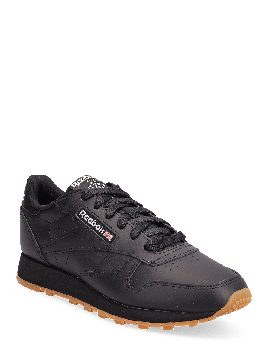 Reebok Classics - CLASSIC LEATHER - madala säärega tossud - cblack/pugry5/rbkg02 - 0