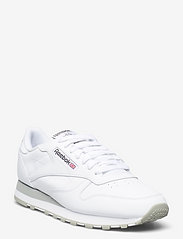 Reebok Classics - CLASSIC LEATHER - low tops - ftwwht/pugry3/purgry - 0