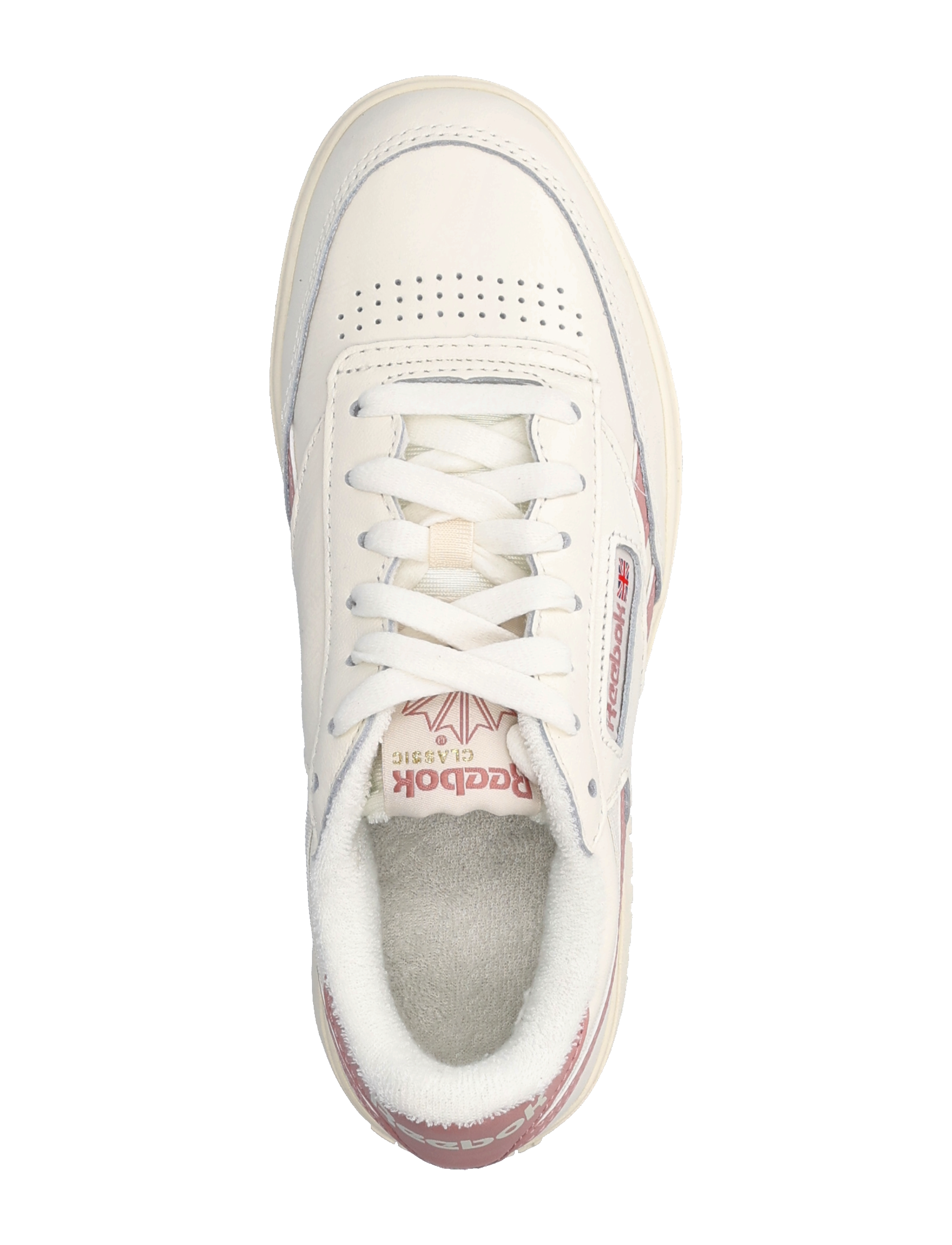 Reebok Classics - CLUB C DOUBLE REVENG - chalk/smoros/chalk - 3